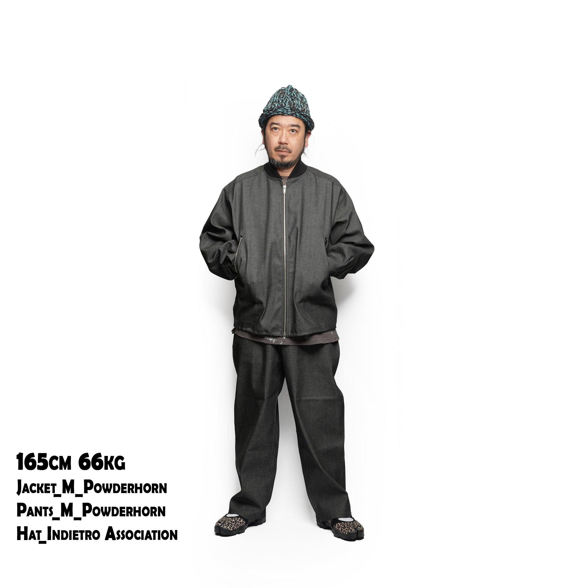 P.H.M BLK DENIM JACKET | POWDERHORN MOUNTAINEERING