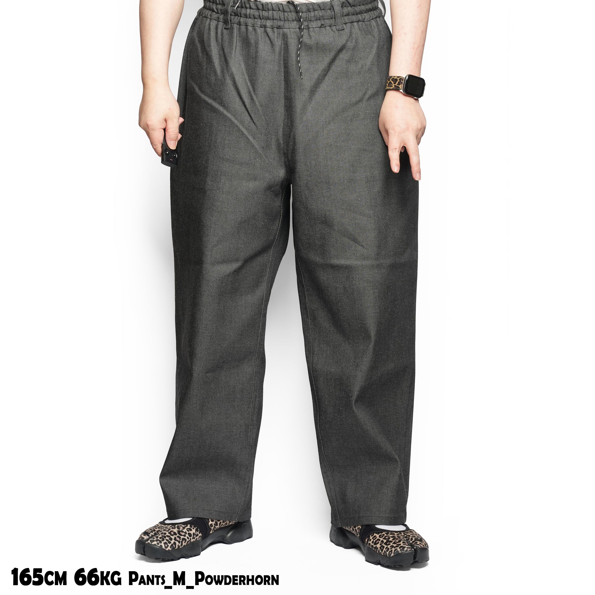 P.H.M BLK DENIM PANTS | POWDERHORN MOUNTAINEERING