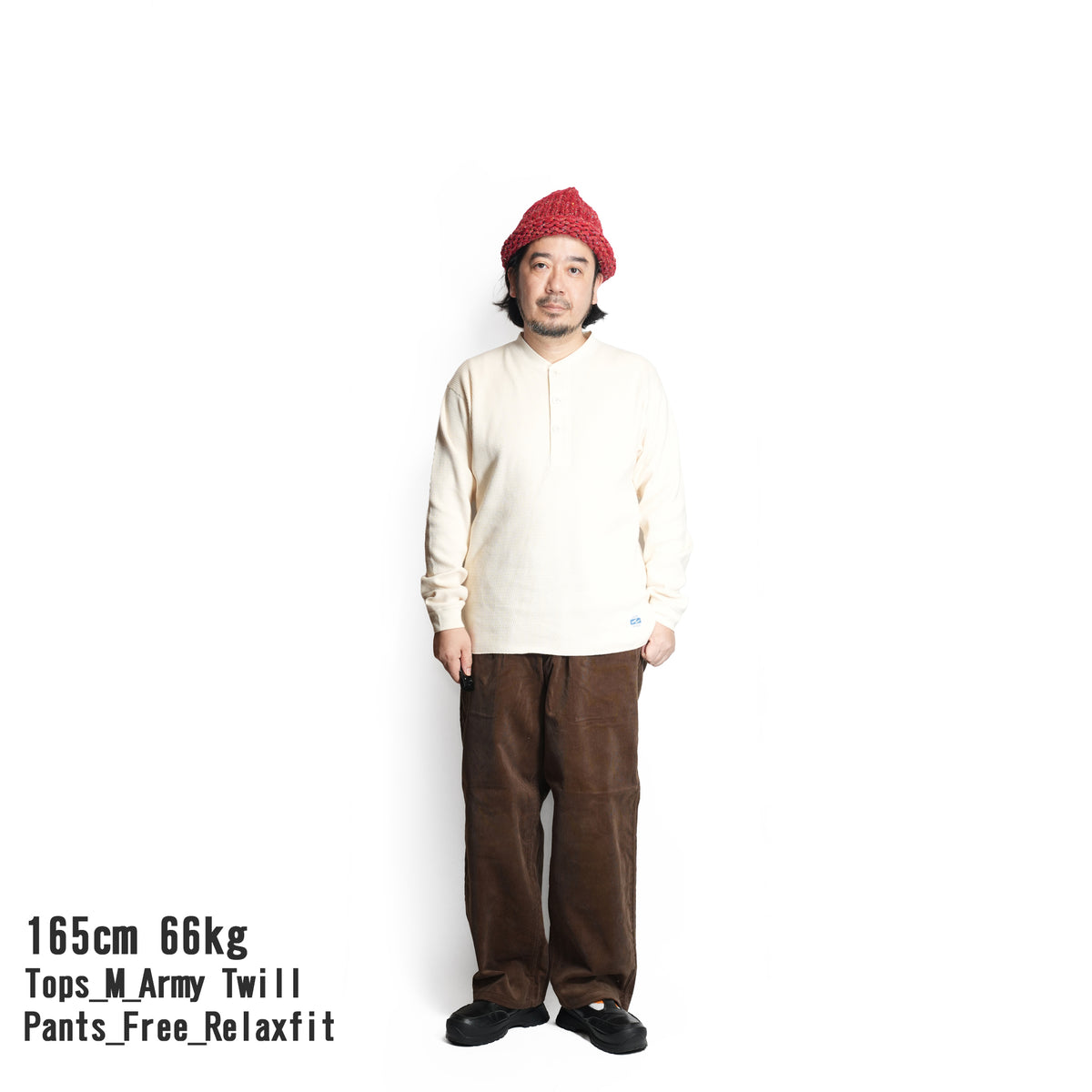 №147 [ Corduroy easyslacks ] – Brown | RELAX FIT
