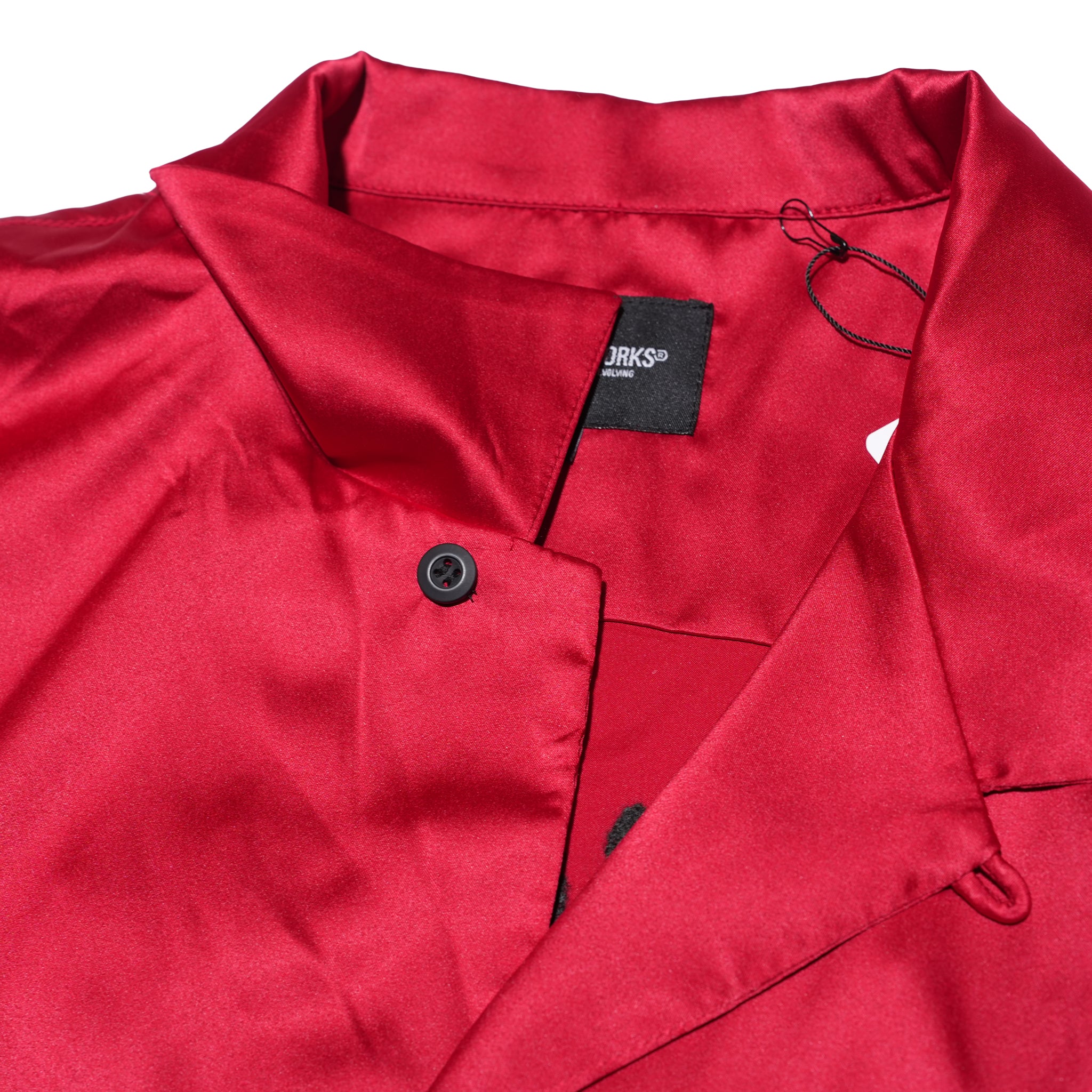 LUXE BOWLING SATIN SHIRT – Red | VIRGOwearworks