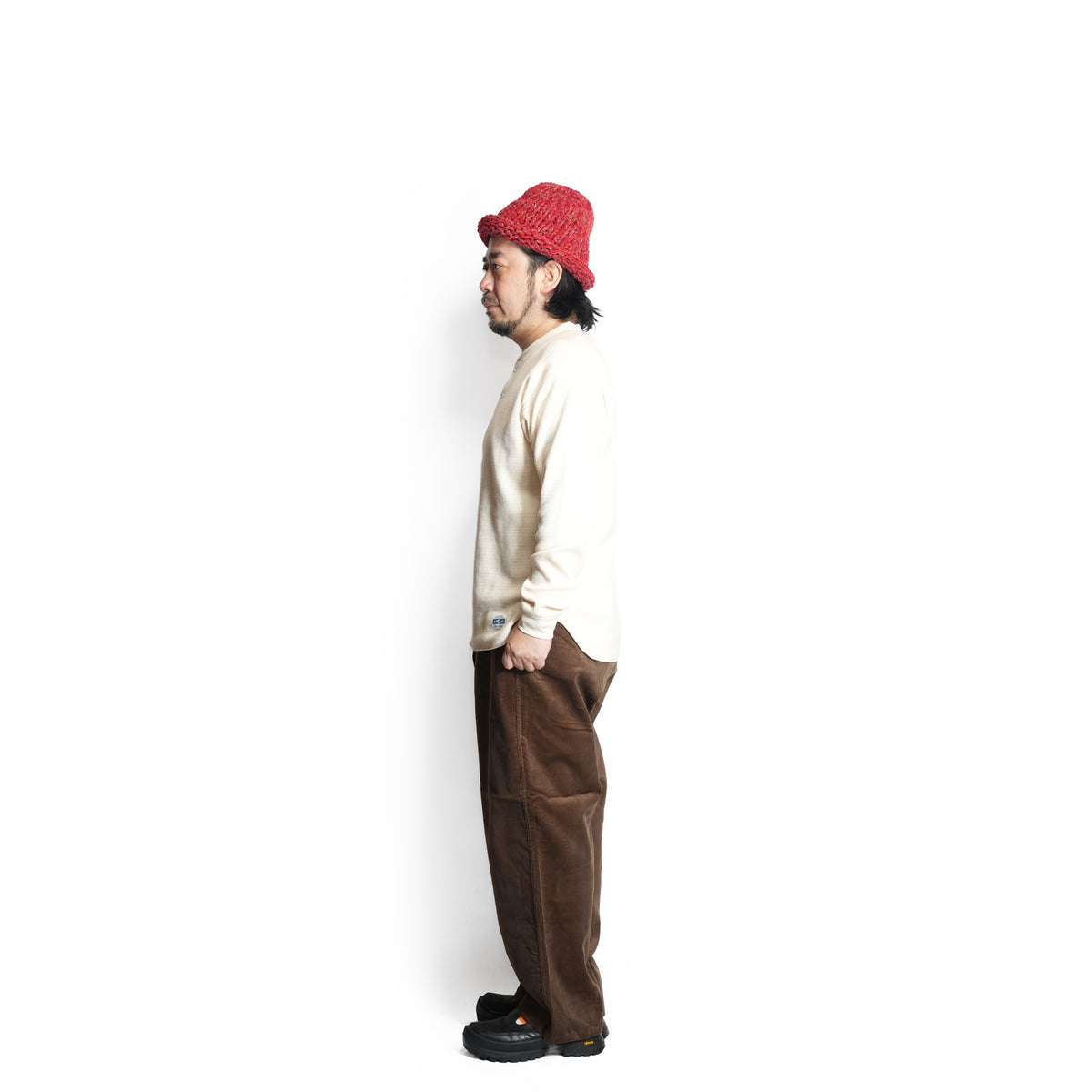 №147 [ Corduroy easyslacks ] – Brown | RELAX FIT