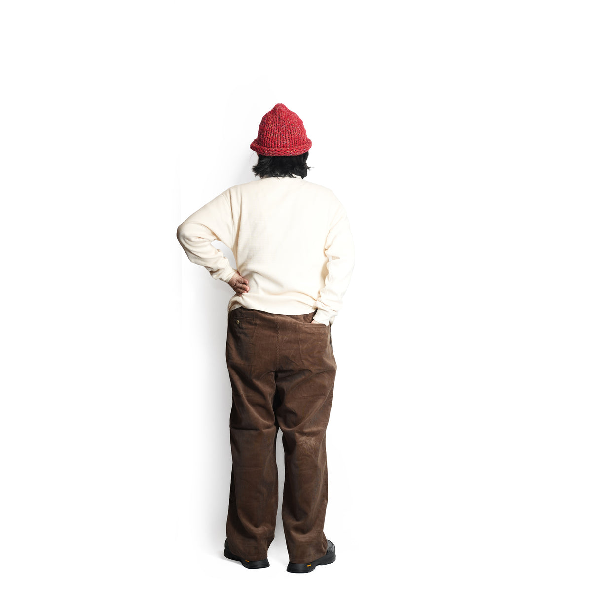 №147 [ Corduroy easyslacks ] – Brown | RELAX FIT