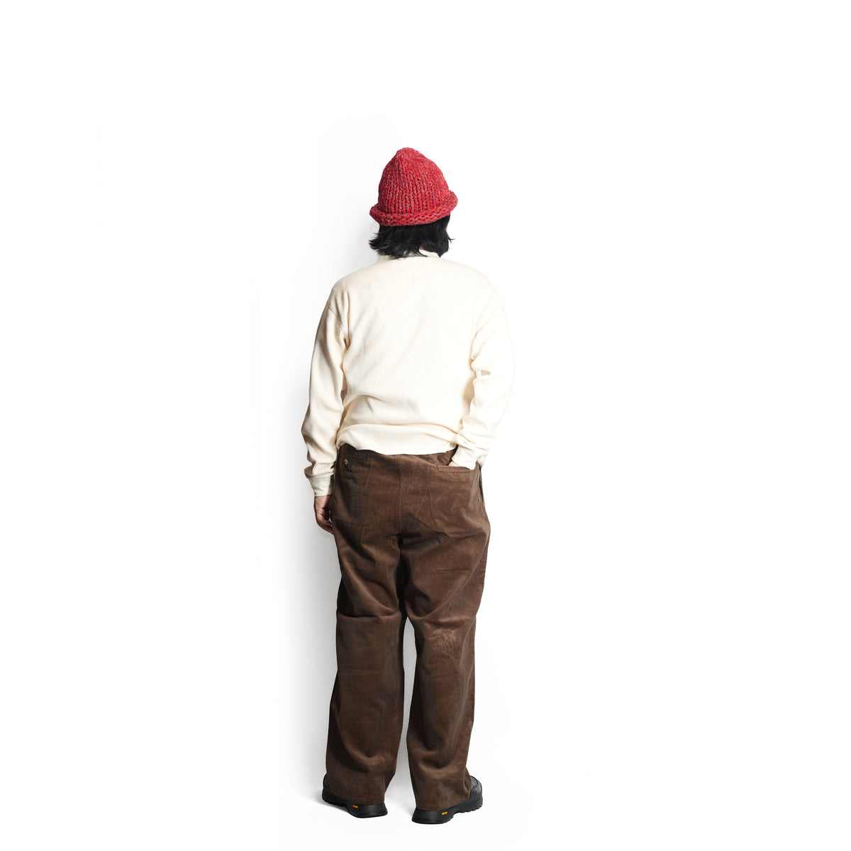 №147 [ Corduroy easyslacks ] – Brown | RELAX FIT