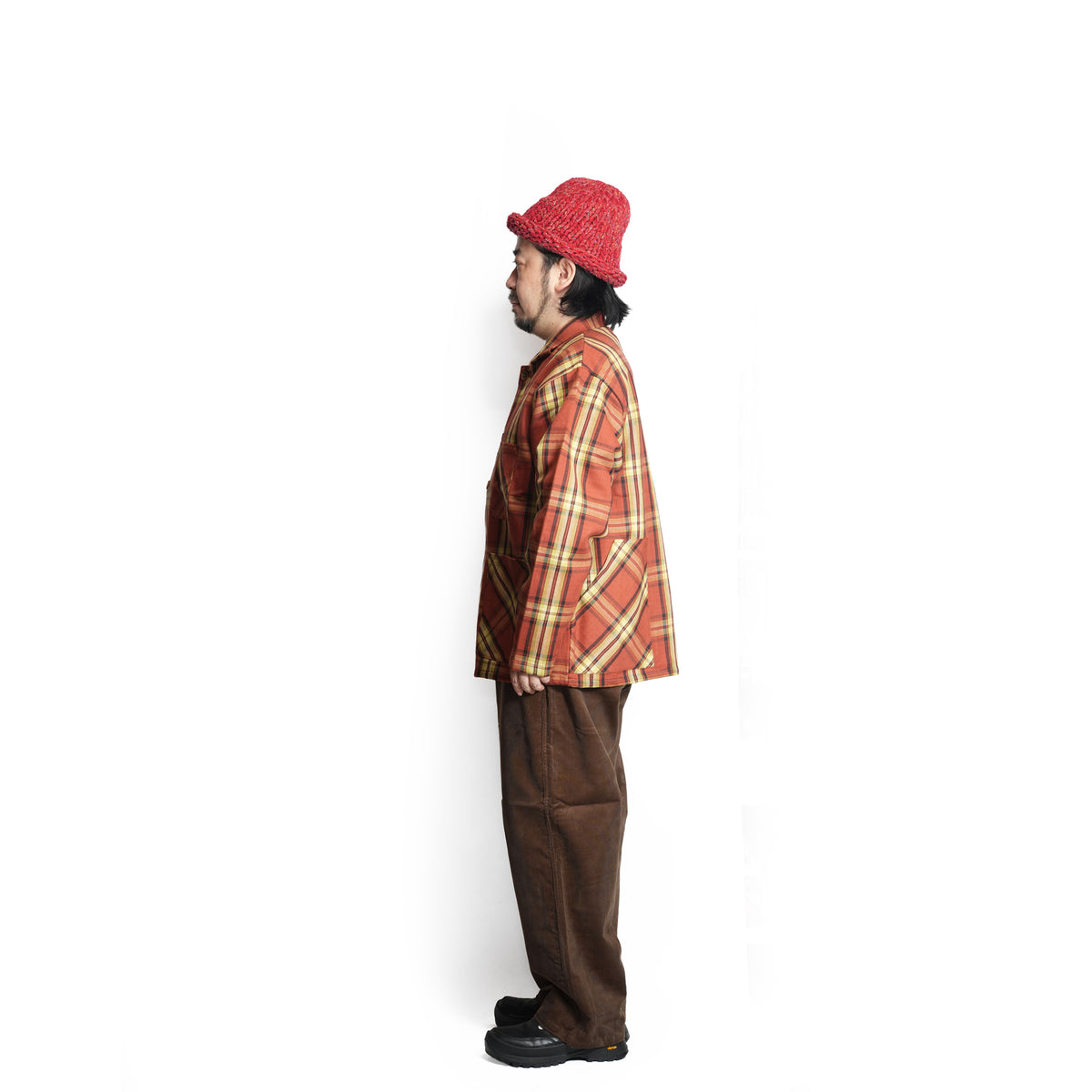 №147 [ Corduroy easyslacks ] – Brown | RELAX FIT