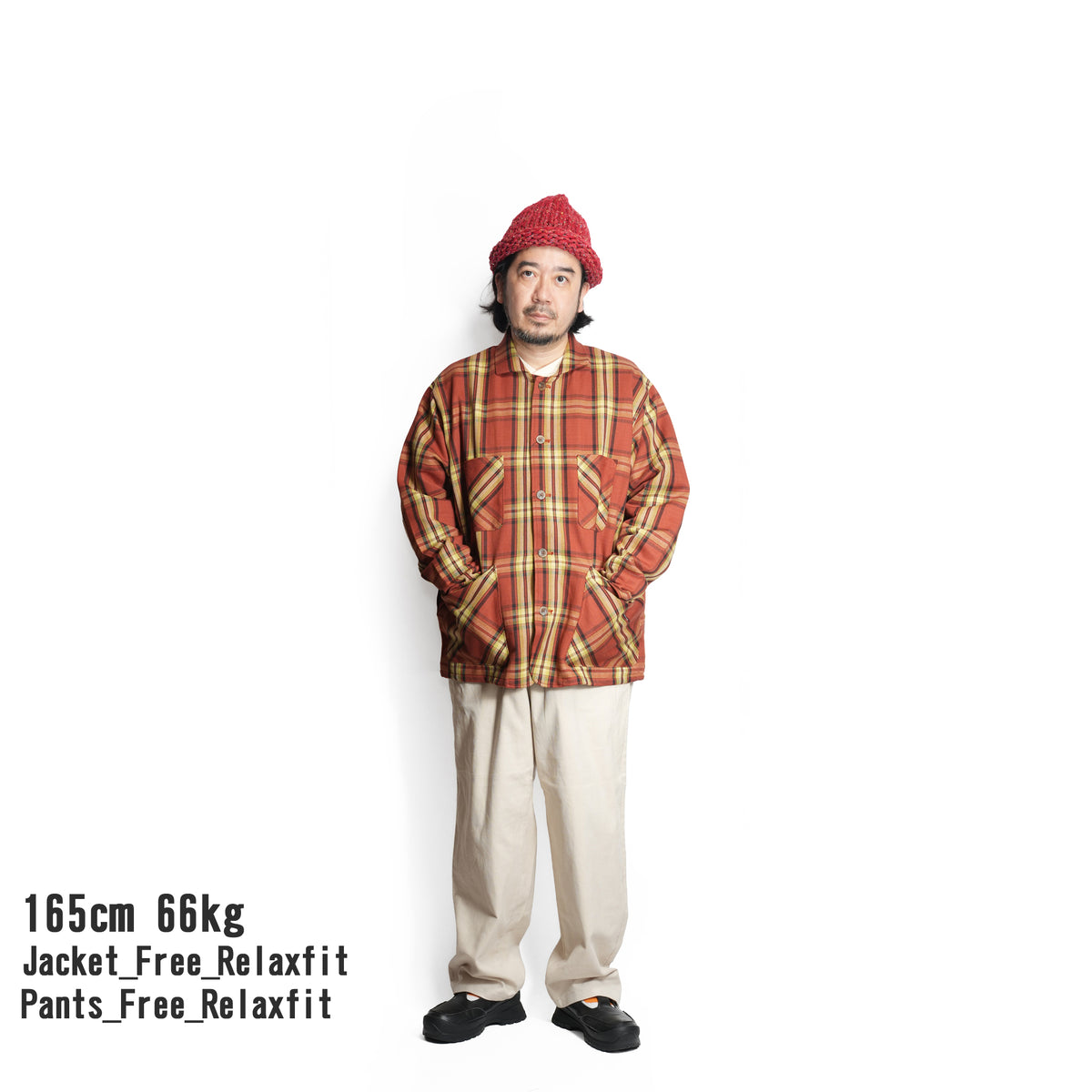 №147 [ Corduroy easyslacks ] – Cream | RELAX FIT