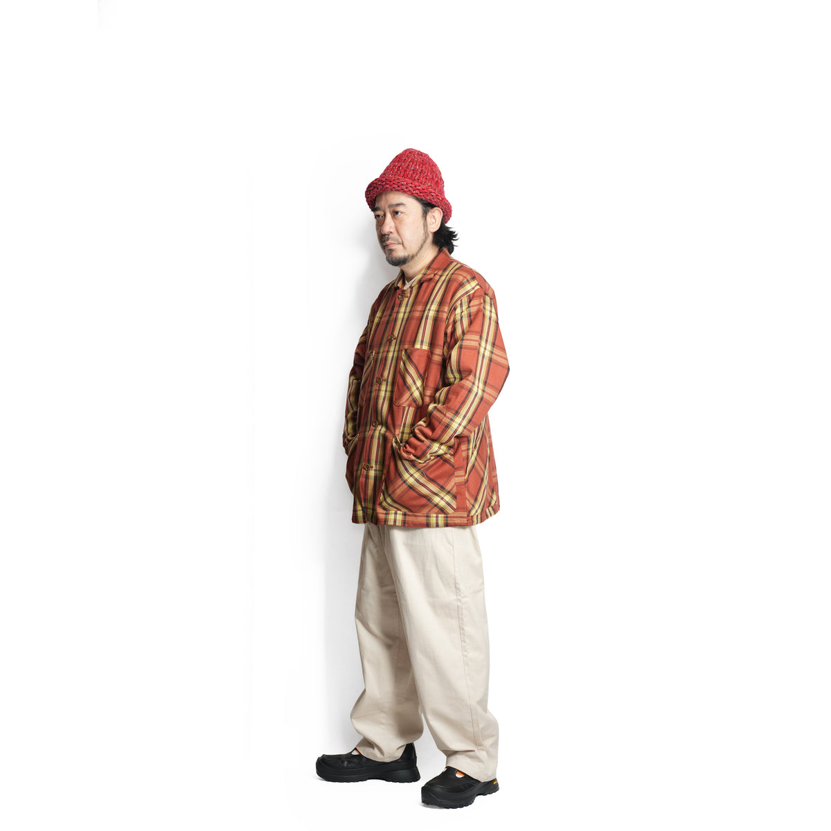 №147 [ Corduroy easyslacks ] – Cream | RELAX FIT