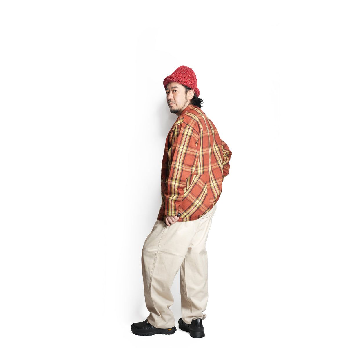 №147 [ Corduroy easyslacks ] – Cream | RELAX FIT