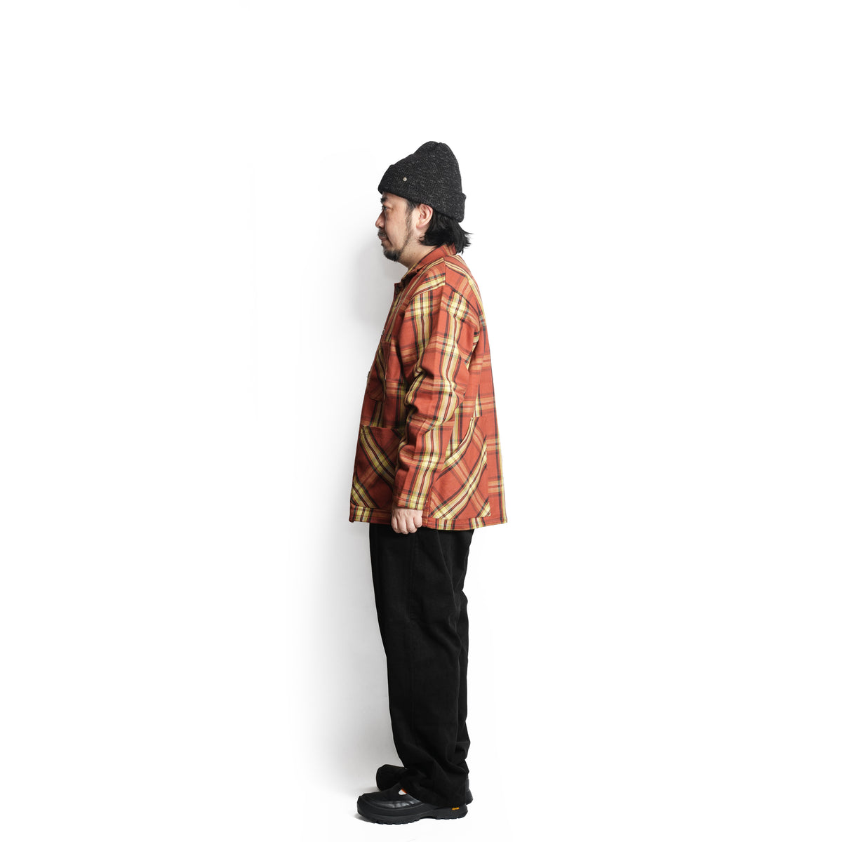 №147 [ Corduroy easyslacks ] – Black | RELAX FIT