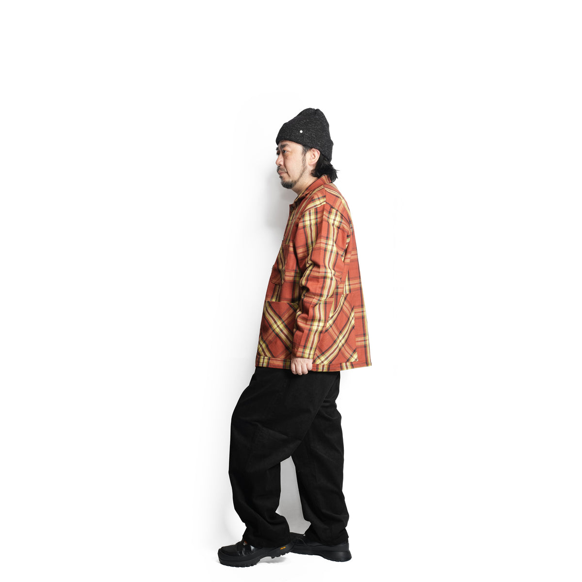 №147 [ Corduroy easyslacks ] – Black | RELAX FIT