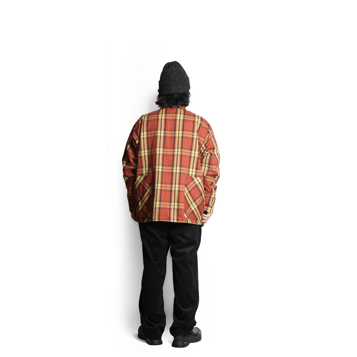 №147 [ Corduroy easyslacks ] – Black | RELAX FIT