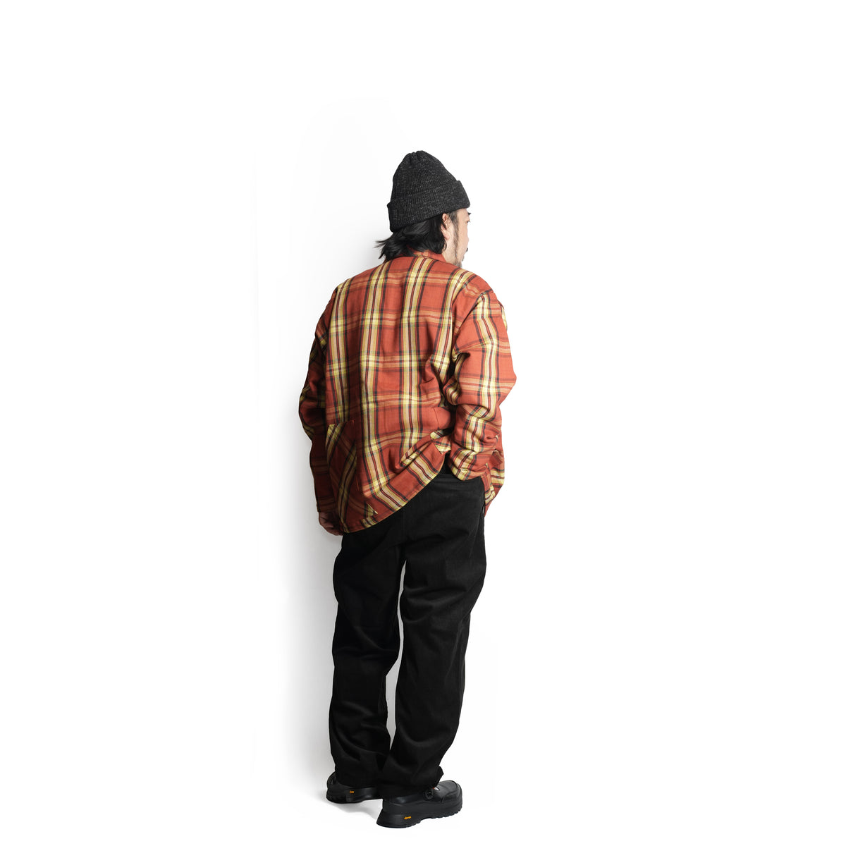 №147 [ Corduroy easyslacks ] – Black | RELAX FIT