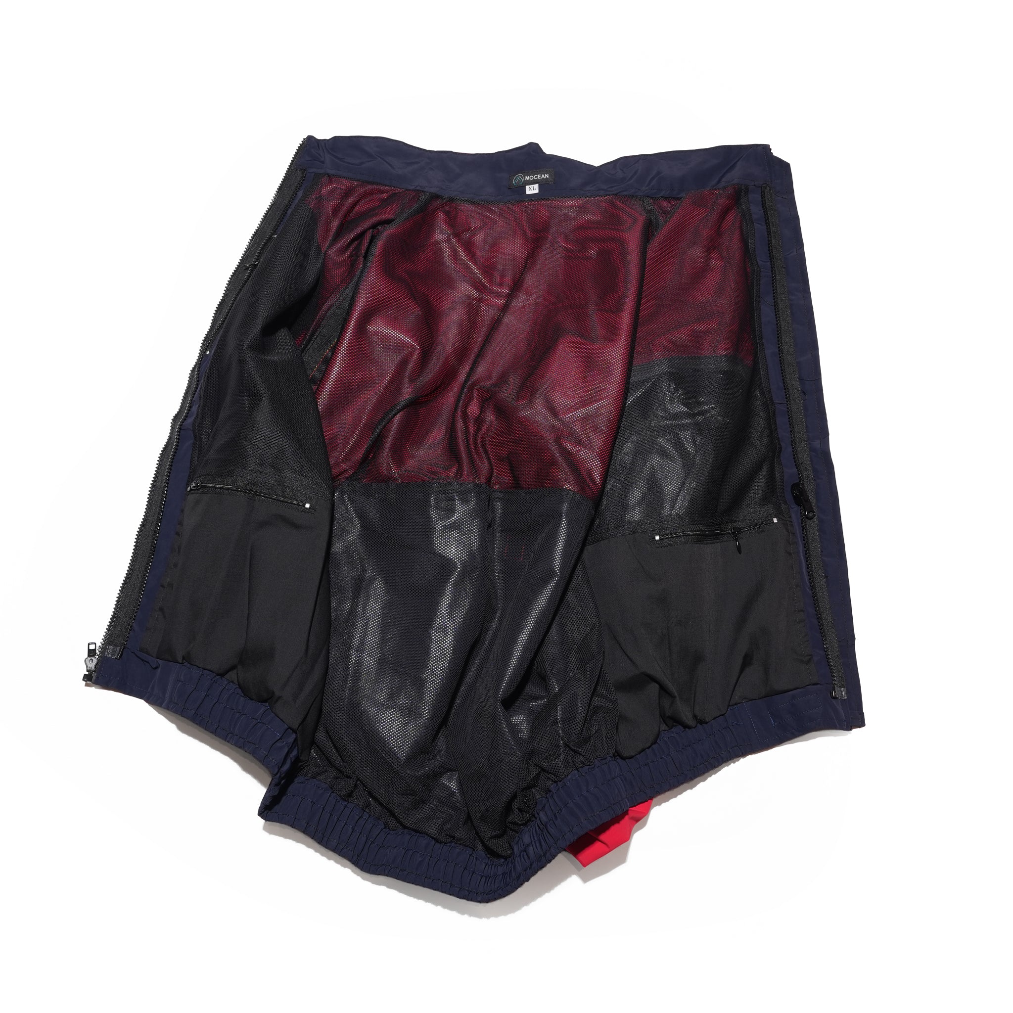 5050AC Two Tone Velocity Jacket – Red / Navy | MOCEAN
