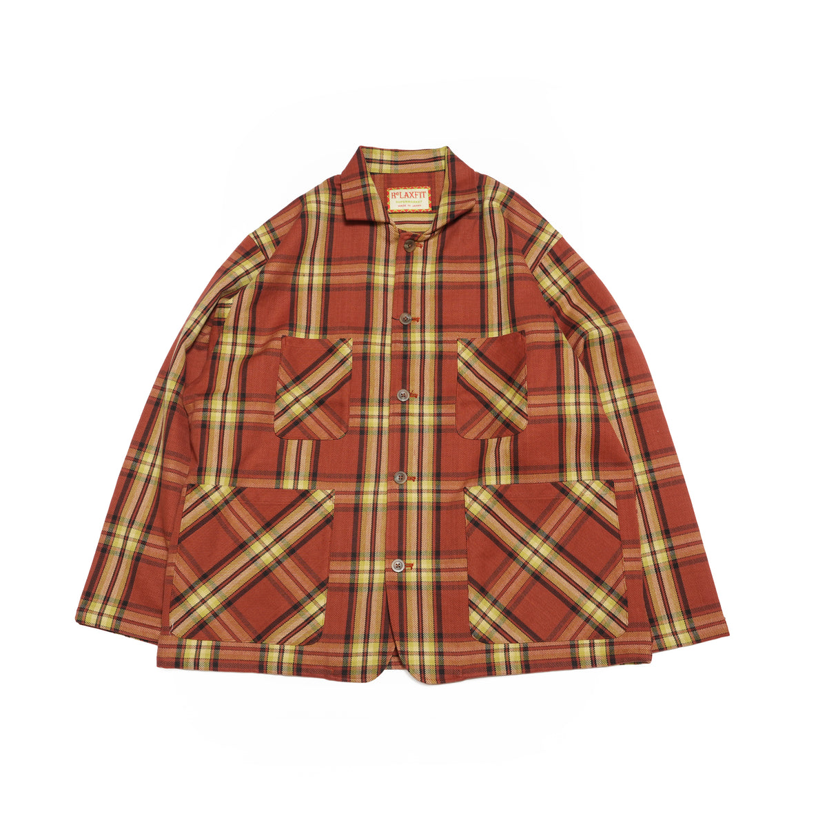 №151　 [ Bigmac 🍔 Coveralls ] – BIG MAC 🍔 チェック | RELAX FIT