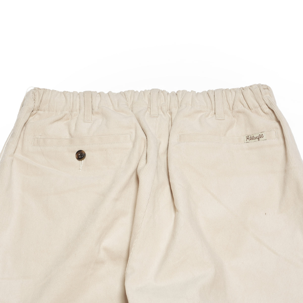 №147 [ Corduroy easyslacks ] – Cream | RELAX FIT