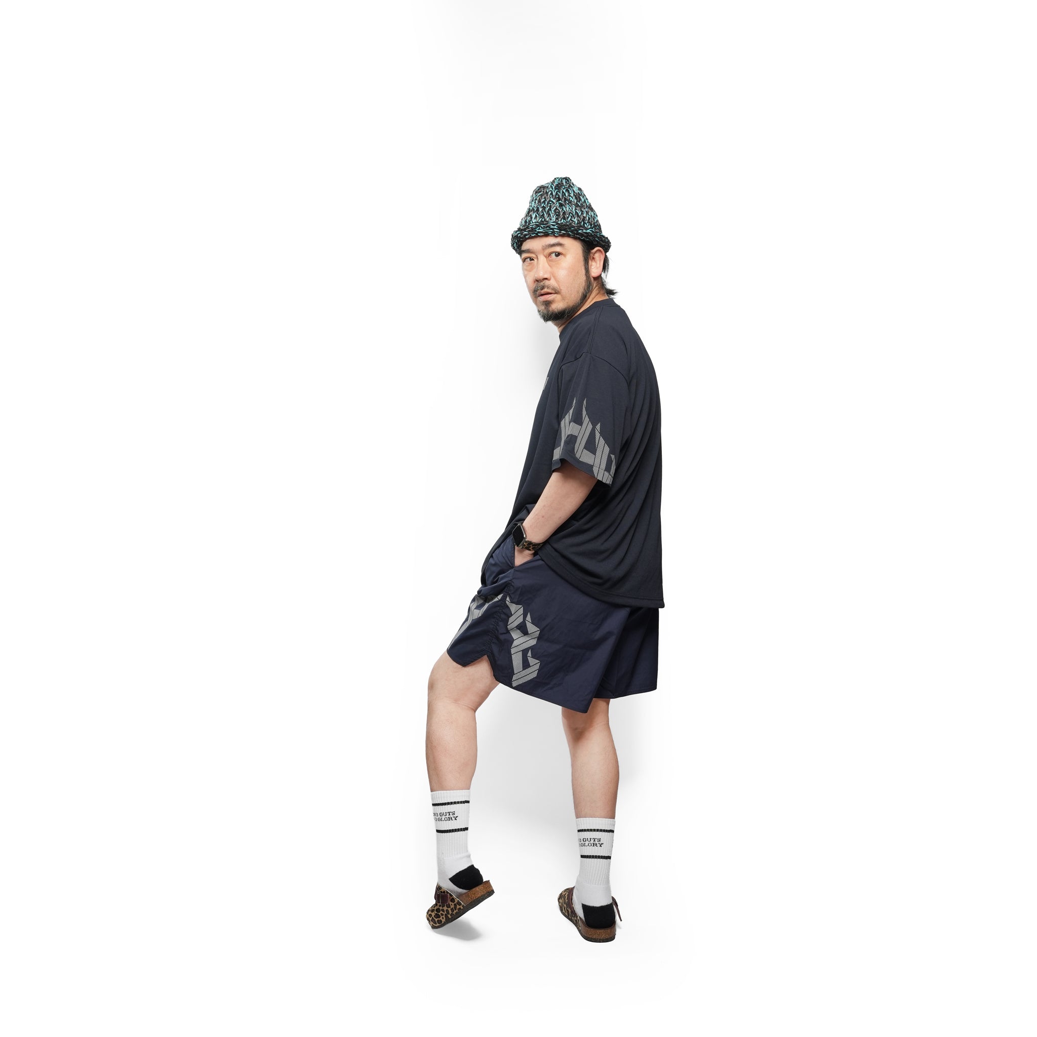 Mike_training shorts – Navy | IMPRESTORE