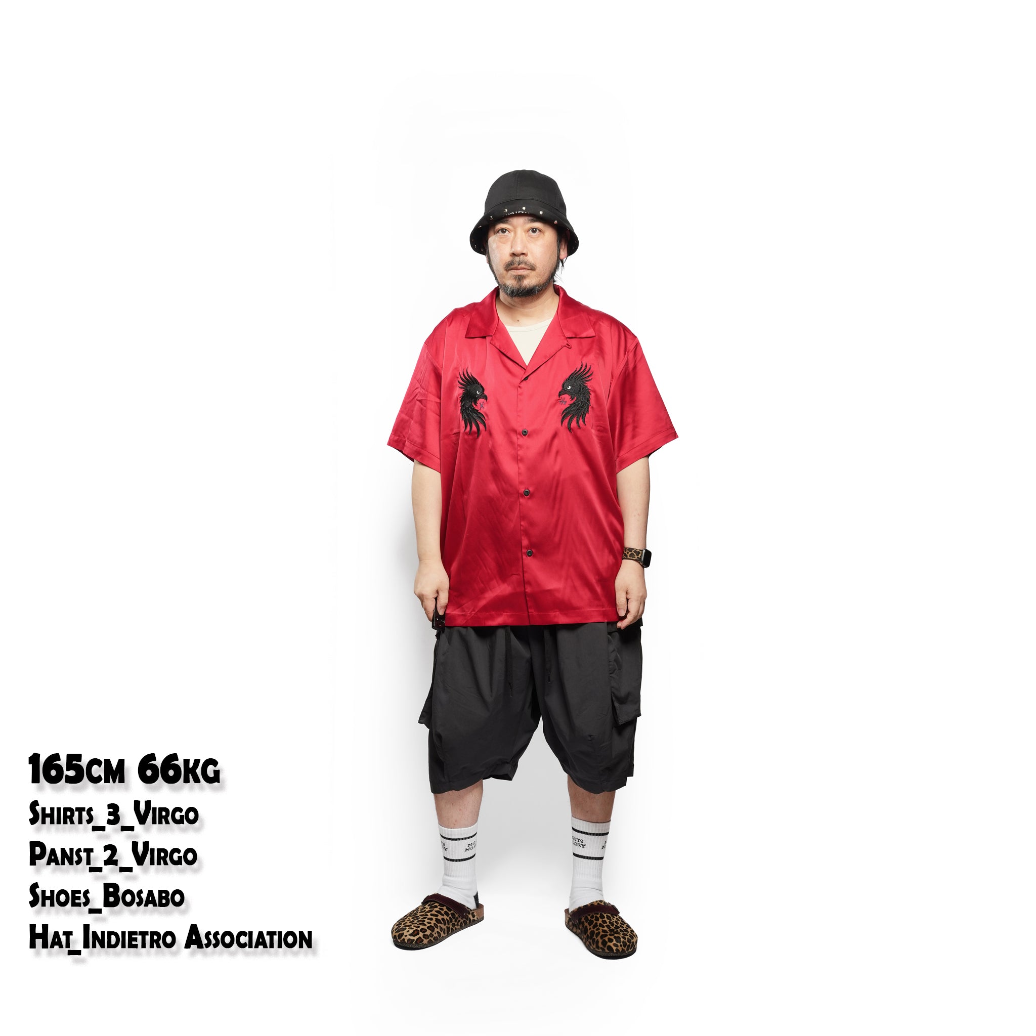 LUXE BOWLING SATIN SHIRT – Red | VIRGOwearworks
