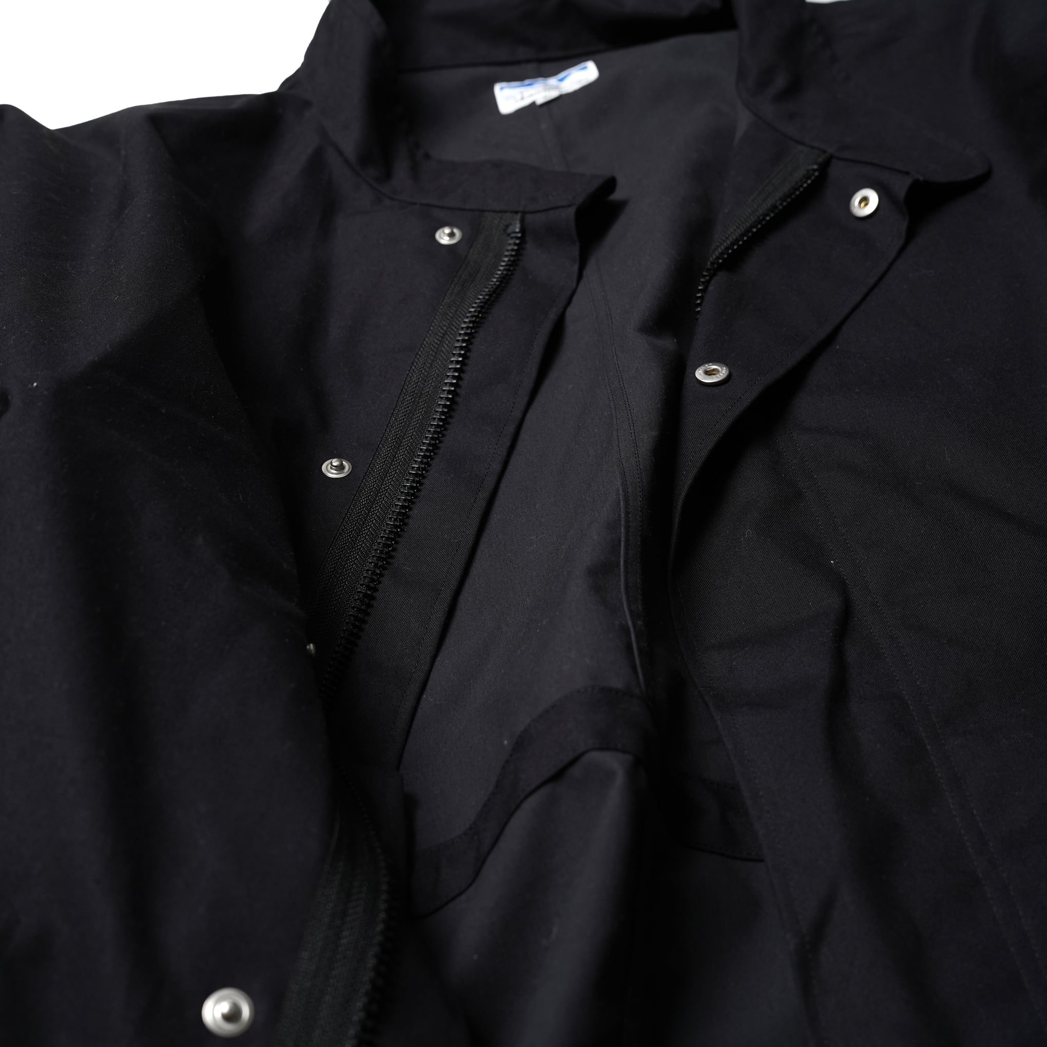 No:PH23FW-008 | Name:P.H. M. BM S.WAX CLOTH MODS COAT | Color:Black【POWDERHORN MOUNTAINEERING_パウダーホーンマウンテニアリング】