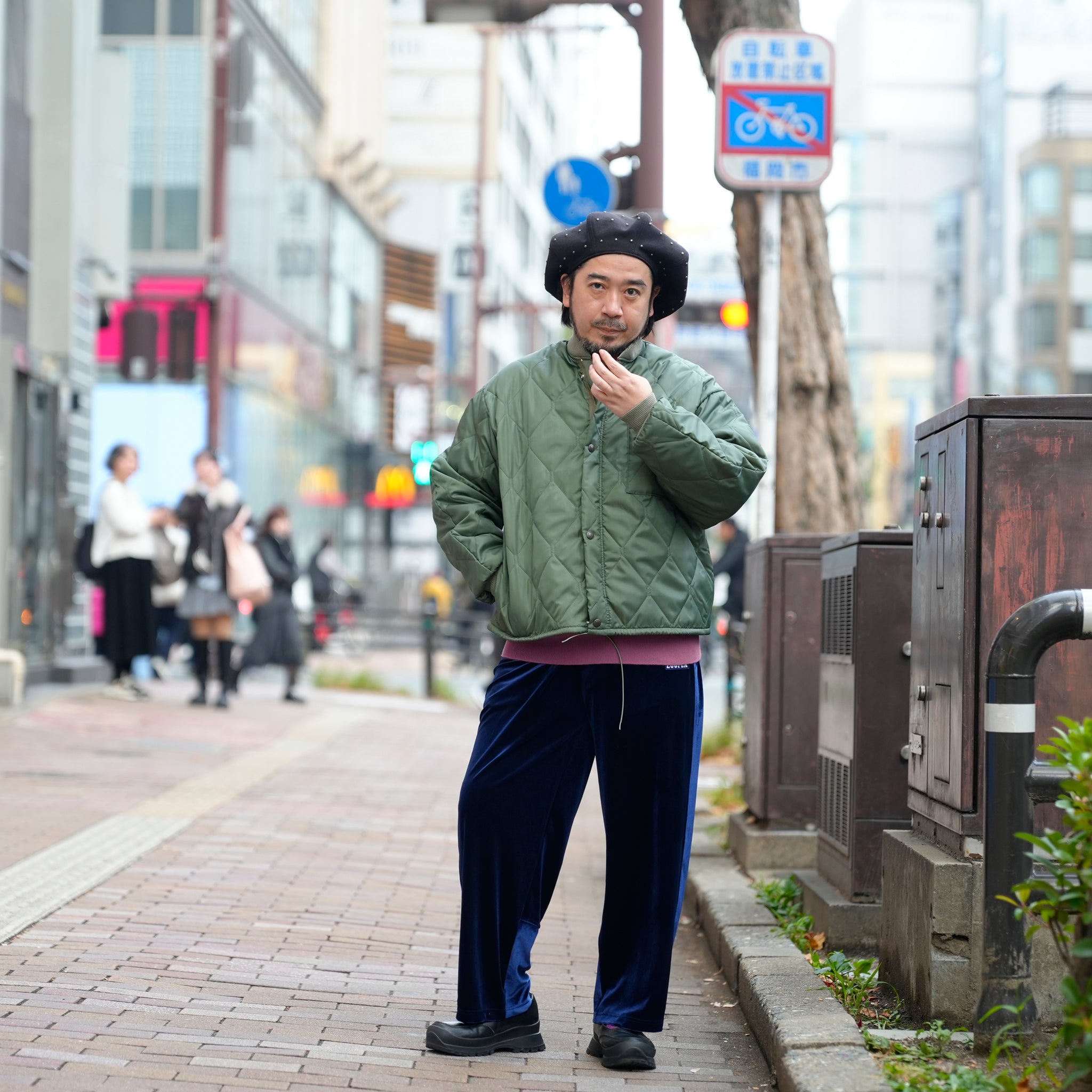 CWU-9P Quilted Padding JKT / Sperber (Olive) | CZ-ImSt-343【IMPRESTORE_インプレストア】