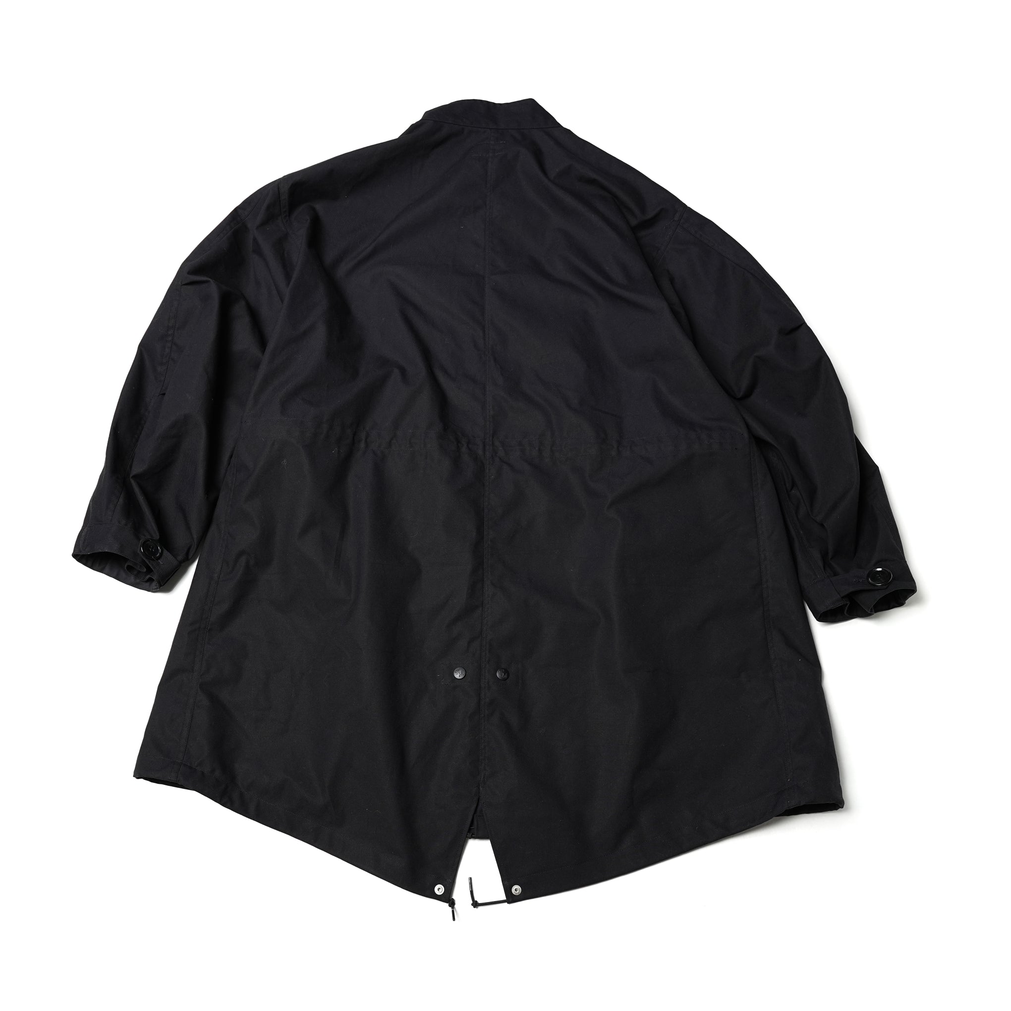 No:PH23FW-008 | Name:P.H. M. BM S.WAX CLOTH MODS COAT | Color:Black【POWDERHORN MOUNTAINEERING_パウダーホーンマウンテニアリング】【入荷予定アイテム・入荷連絡可能】