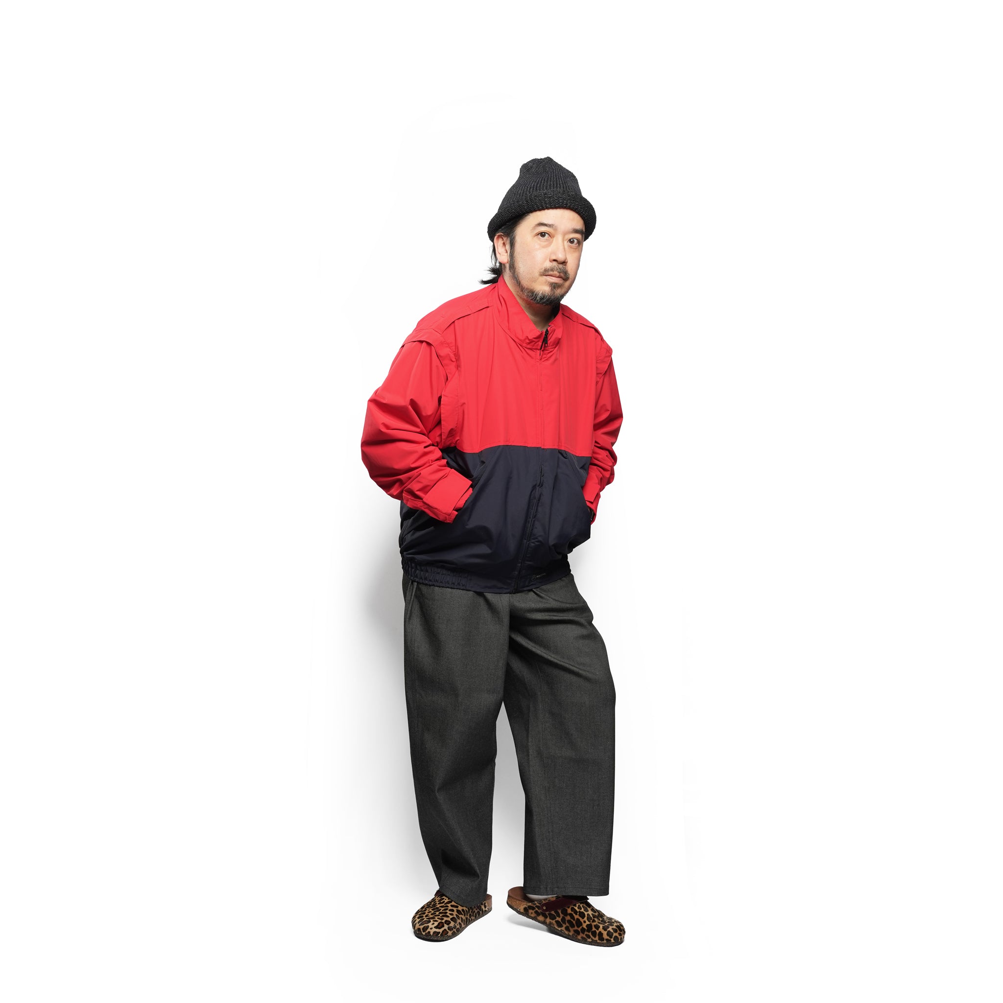 5050AC Two Tone Velocity Jacket – Red / Navy | MOCEAN