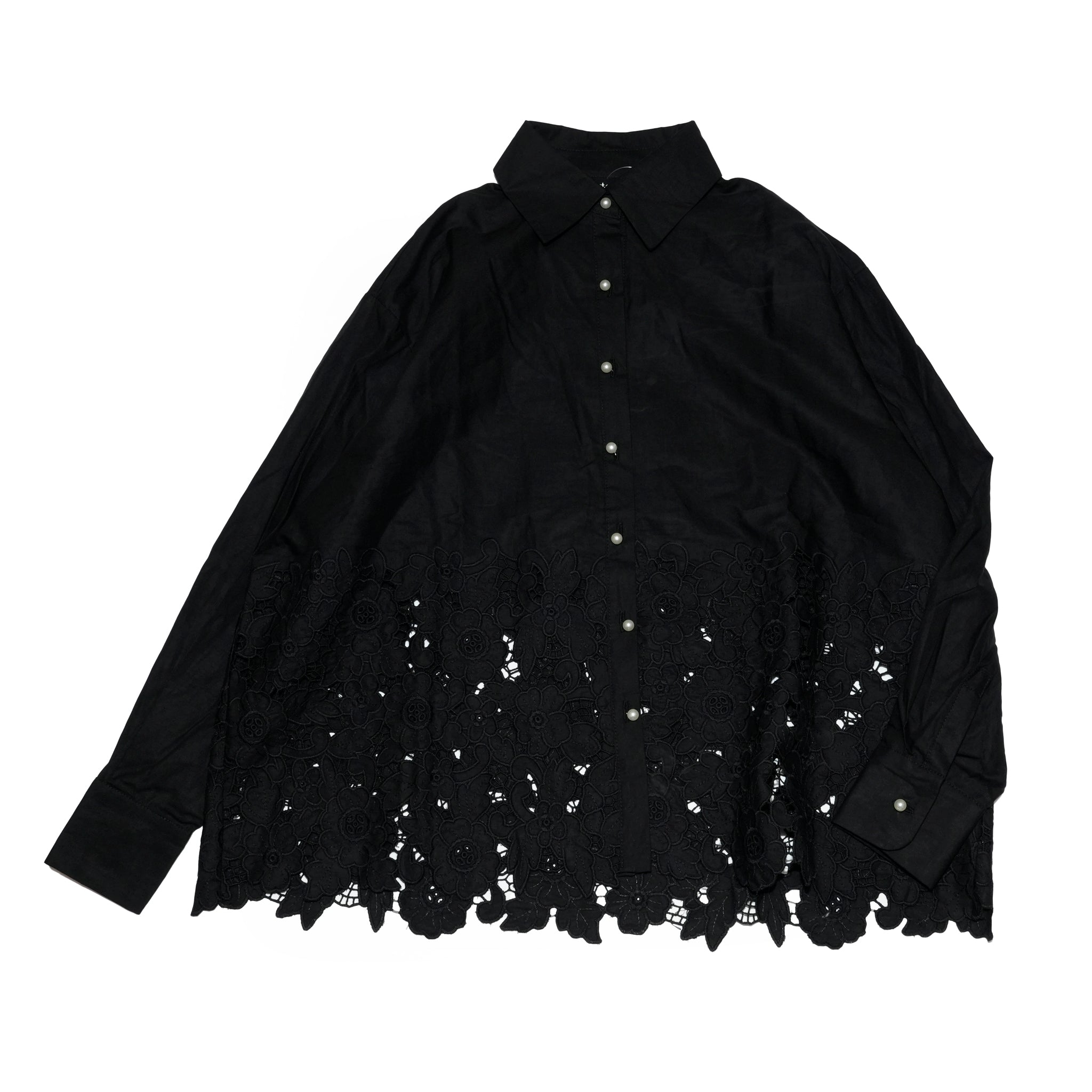 La Fiesta Embroidered Blouse | Color_Black | No_32SJ00BL1261BLK_BLACK【SISTER JANE_シスタージェーン】