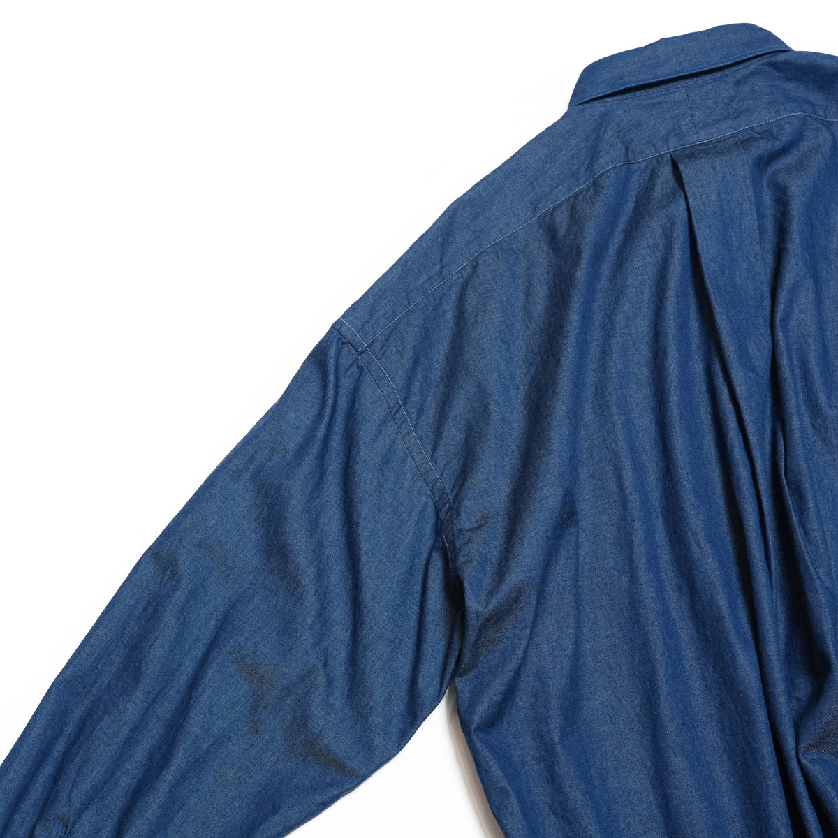 REGULAR WIDE W POCKET SHIRT-DENIM 2026AW – Navy | CATTA SHIRTS