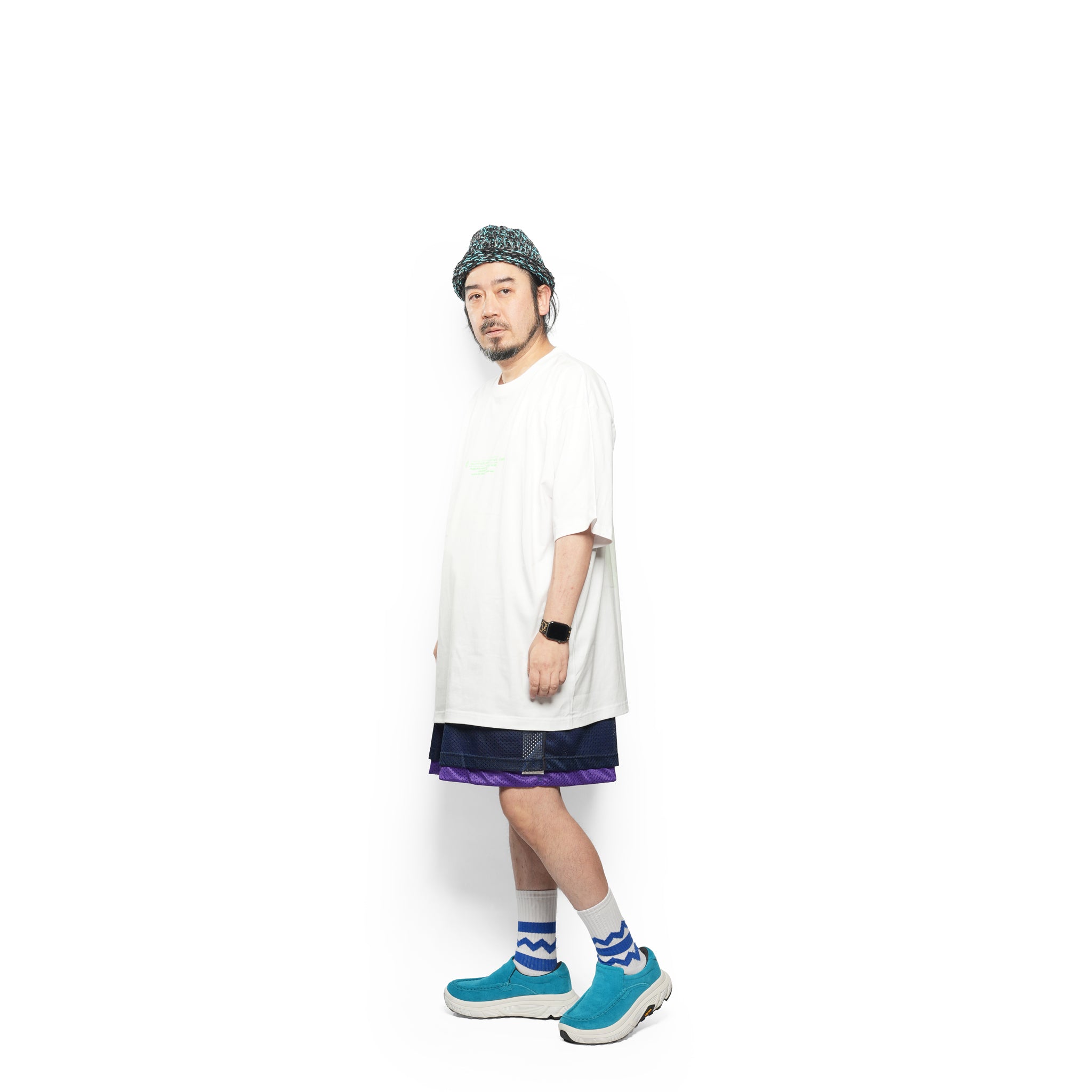 _278 Graphic tee 7 – White / Green | UNTRACE