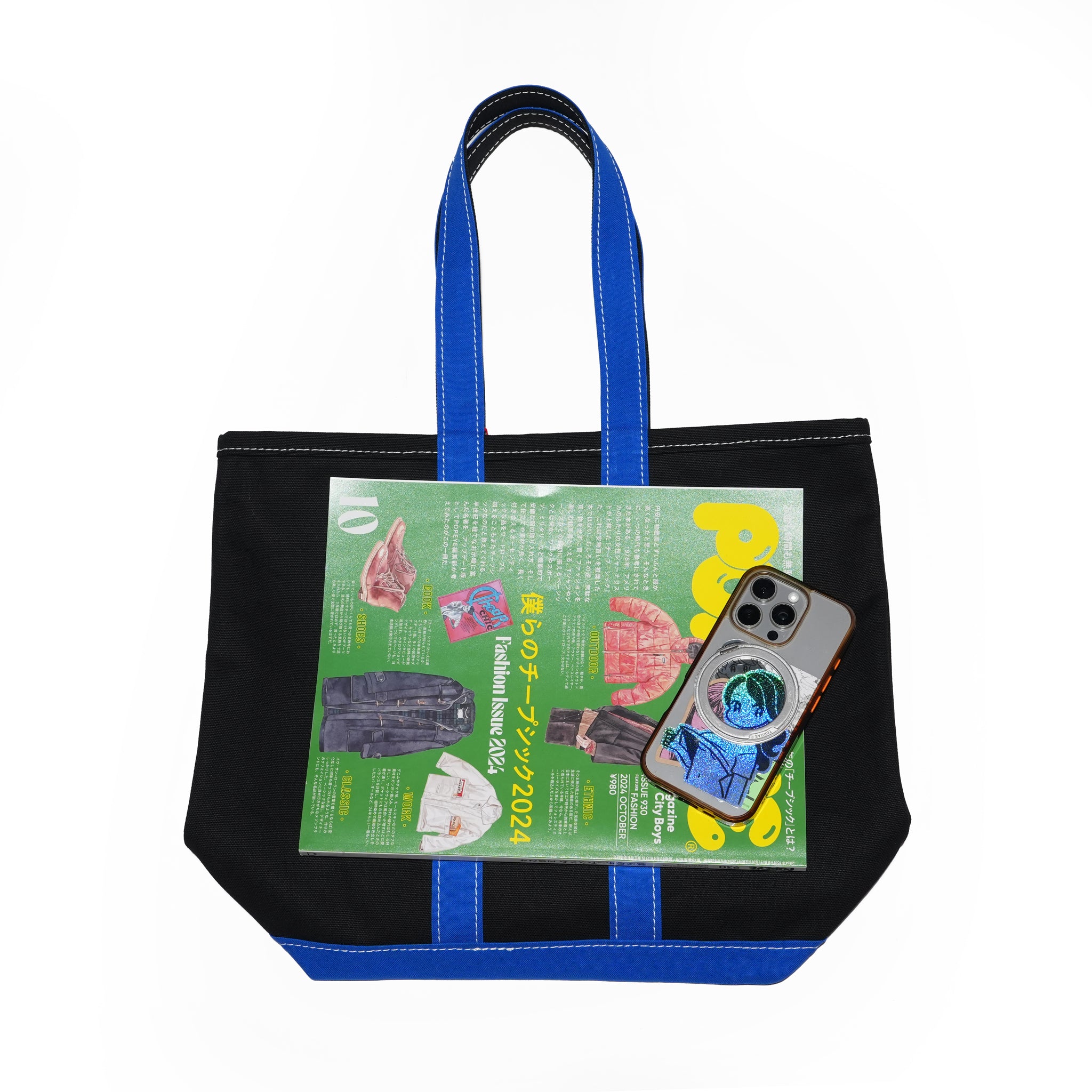 TOTE BAG – Black | STF-B-001 | SHARE THE FANTASY