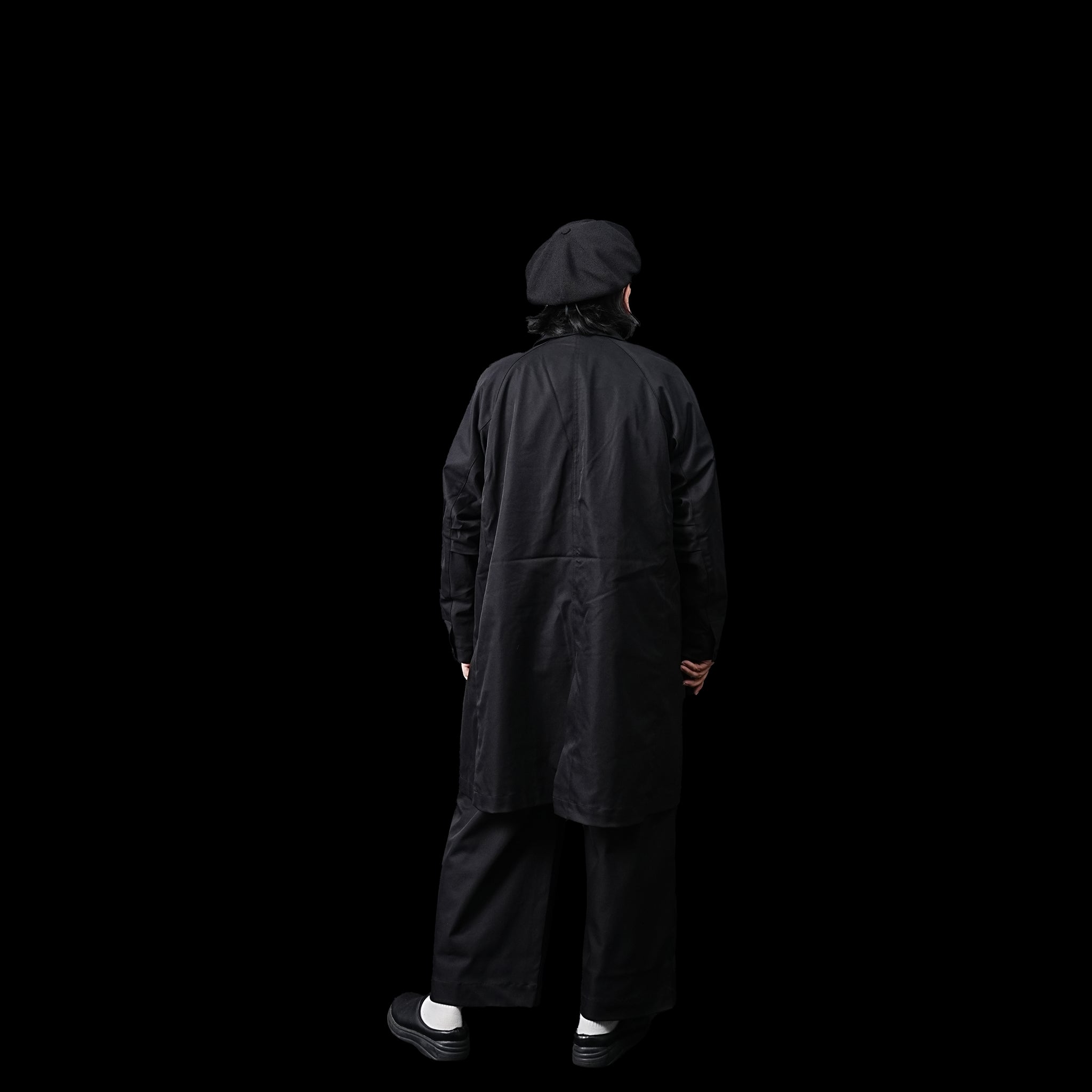 No:23235-7856WH | Name:Soutien collar coat | Color:Black(09)【Garance et Violette_ギャランスエトヴァイオレット】