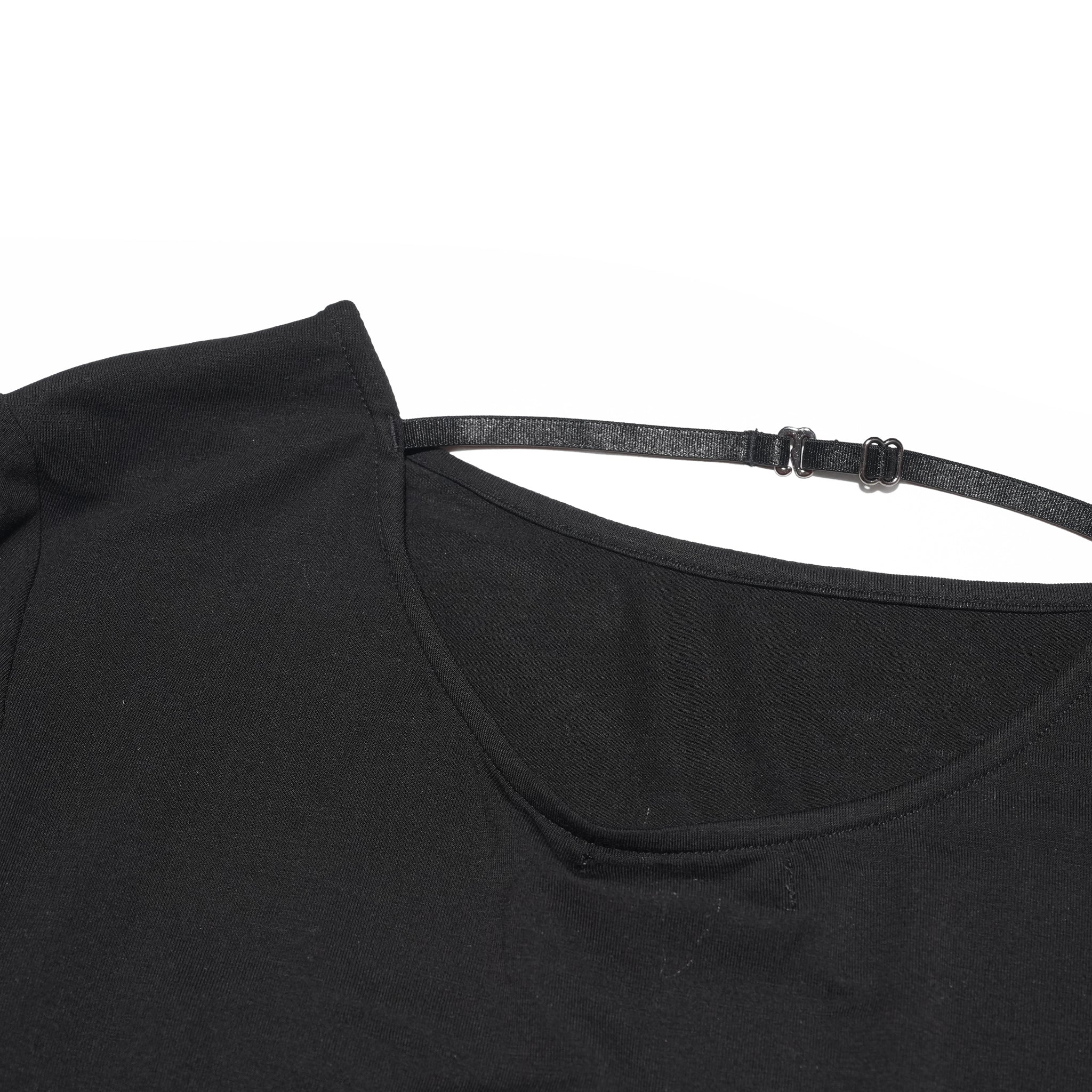 Seivson Austrian TENCEL™ Cotton Camisole Top - BLACK | SEIVSON