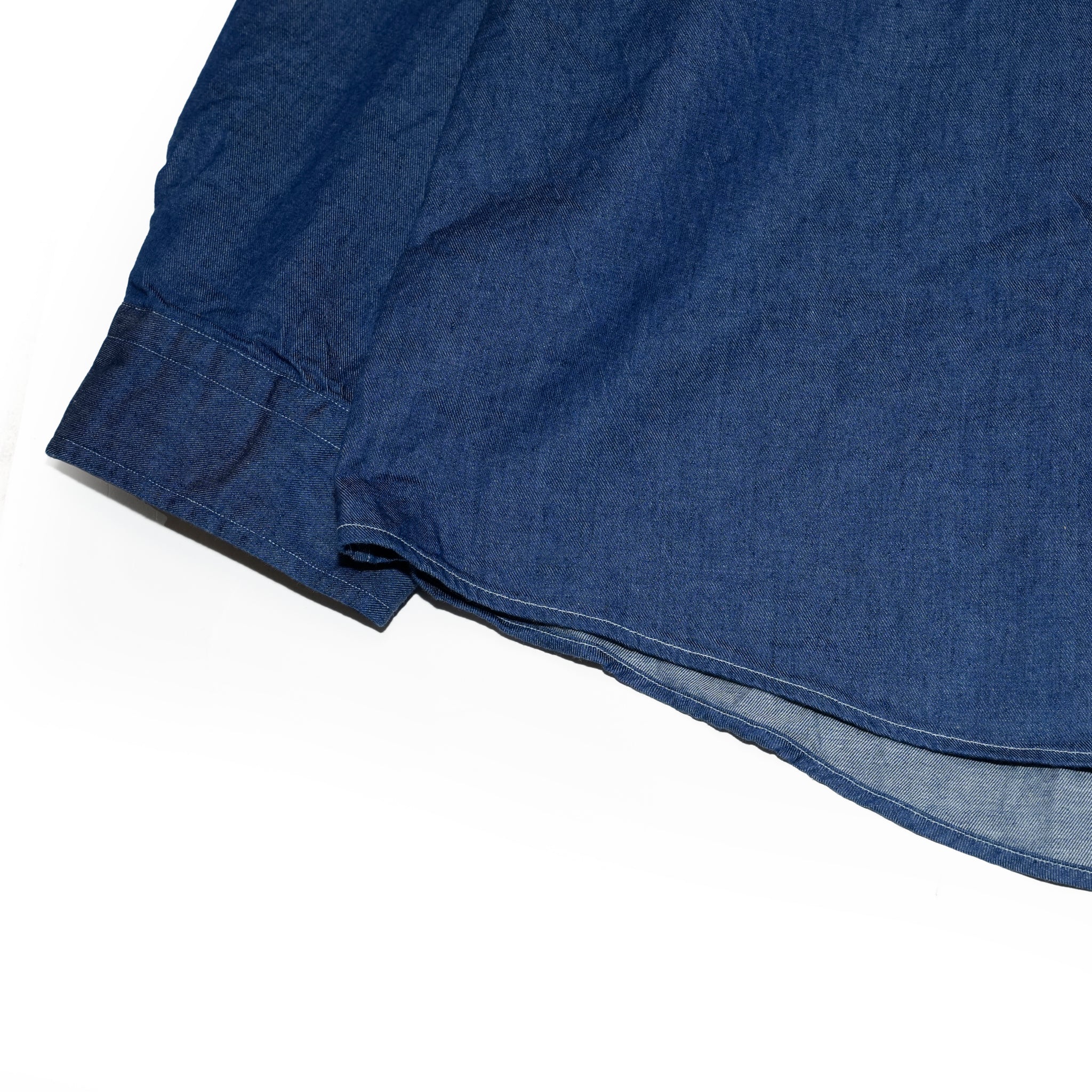 REGULAR WIDE W POCKET SHIRT-DENIM | Color_Navy | No_rgw-01wp_navy【CATTA_カッタ】