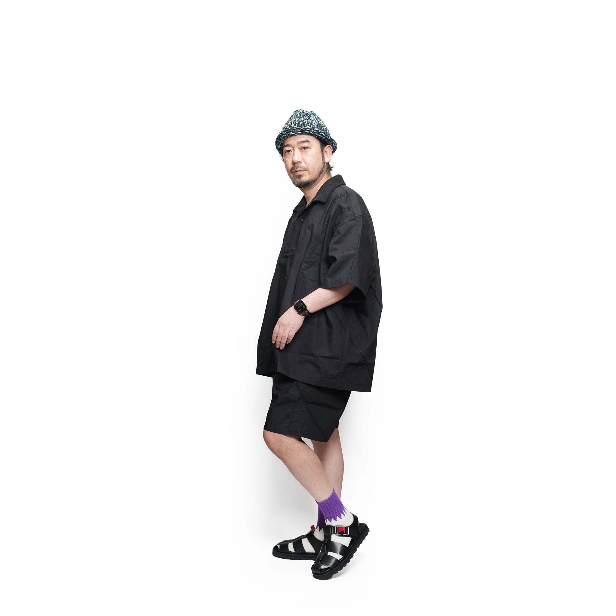 (A)crypsis® Classic Reconstructed — Evolved Shorts | Crypsis-Patterned 5-Inch Shorts - Black | (A)CRYPSIS®