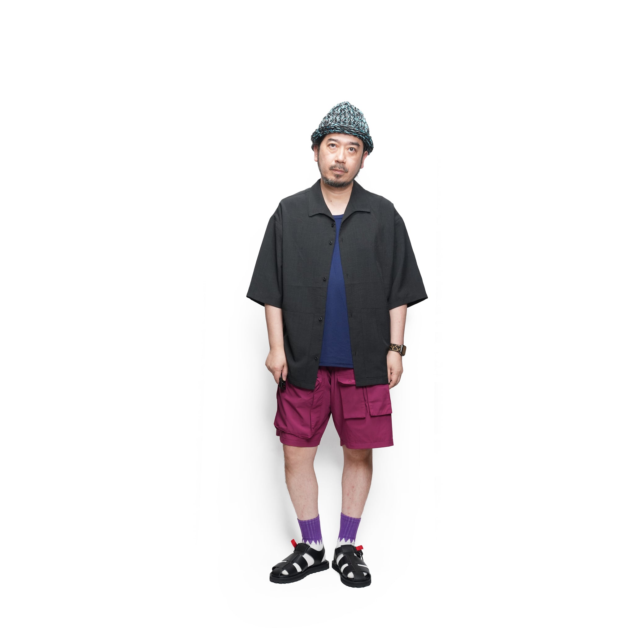 GRATEFUL-LINE SHIRTS – SUMI KURO | QUOLT
