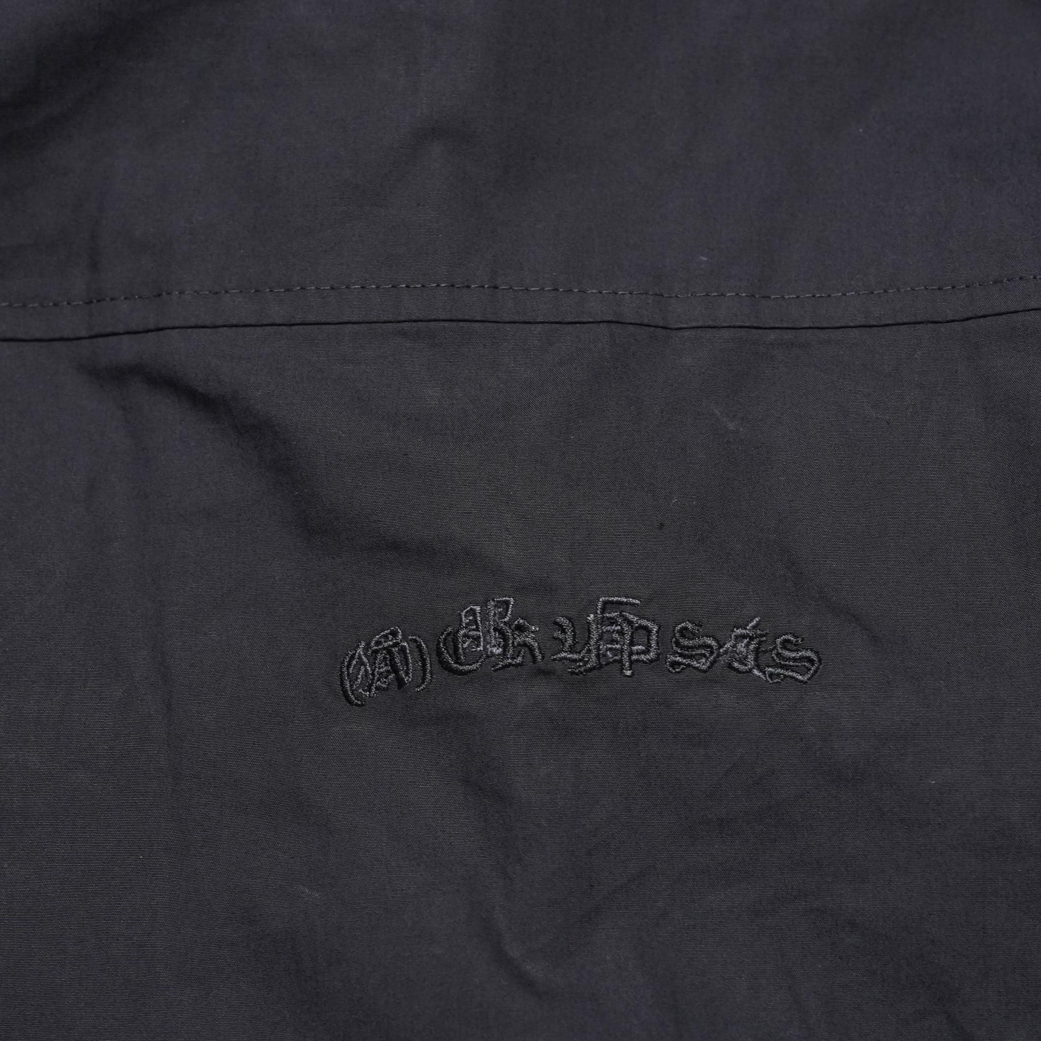 (A)crypsis® Classic Reconstructed — Evolved Oversized Shirt | Camouflage-Print Studded Shirt - Black | (A)CRYPSIS®