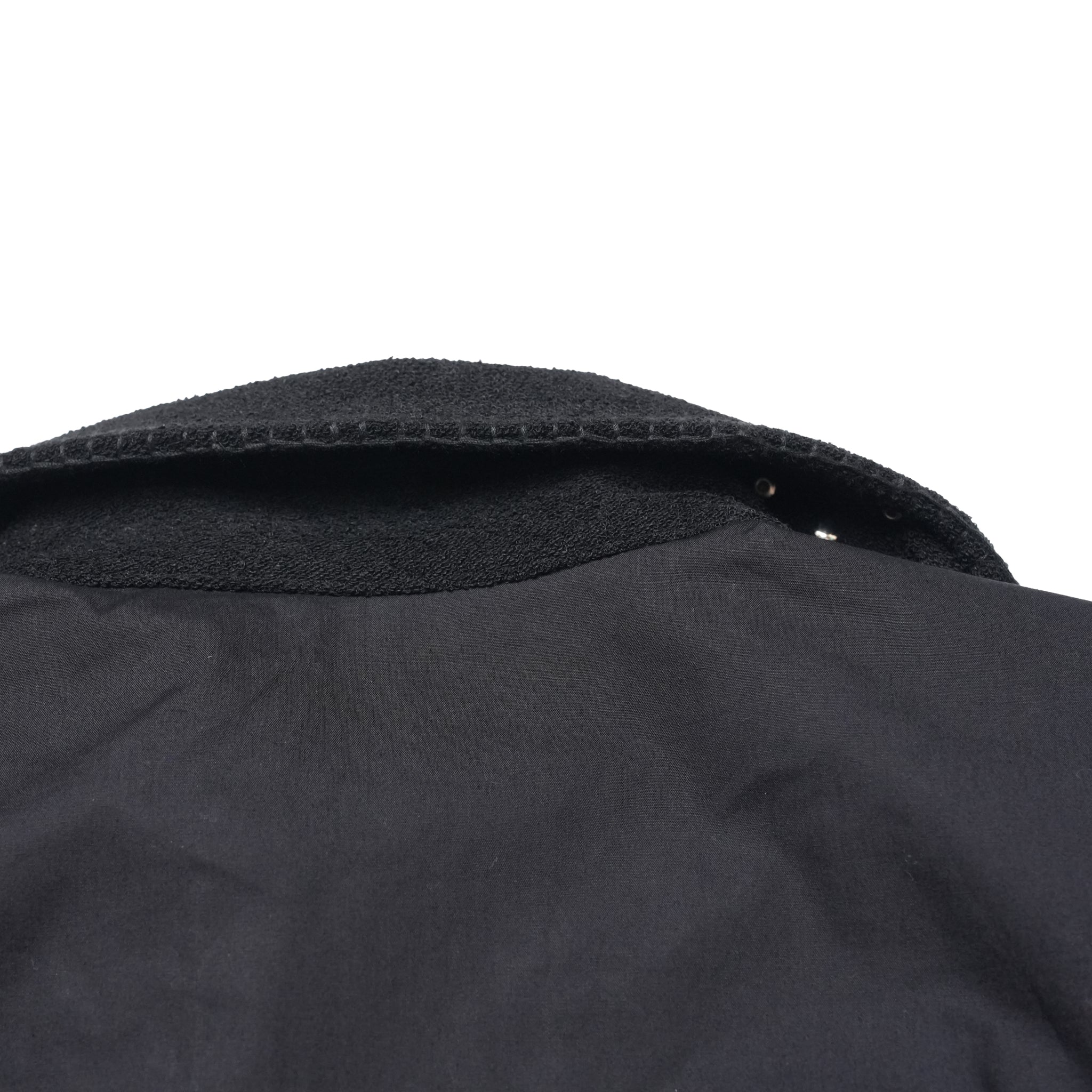 (A)crypsis® Classic Reconstructed — Evolved Oversized Shirt | Camouflage-Print Studded Shirt - Black | (A)CRYPSIS®