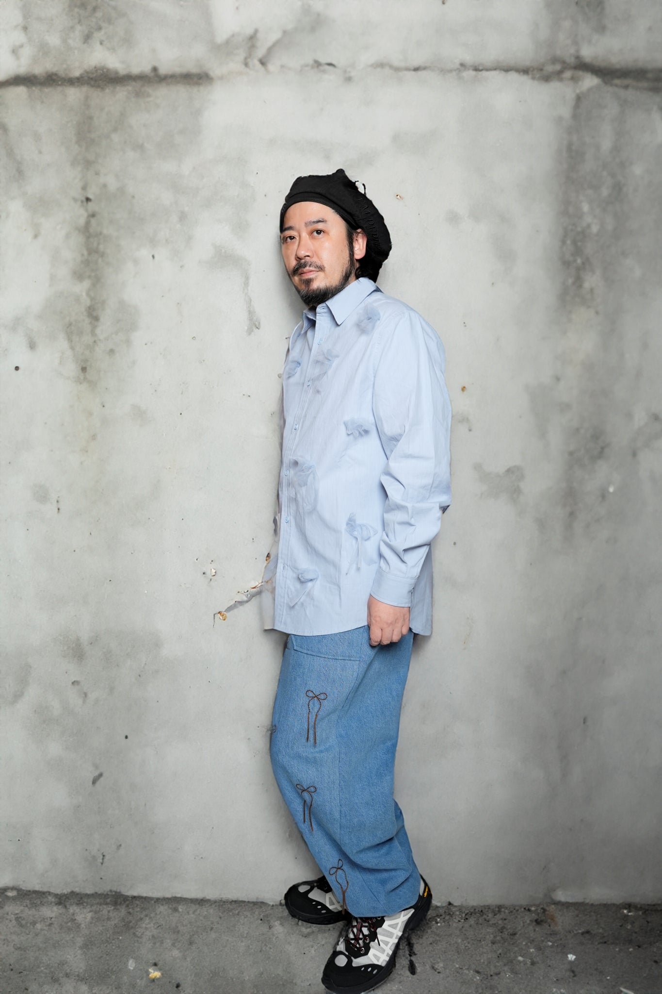 29SM05TRM047BLE | Honeycomb Denim Trousers | 【SISTER JANE_シスタージェーン】【MEN'S】