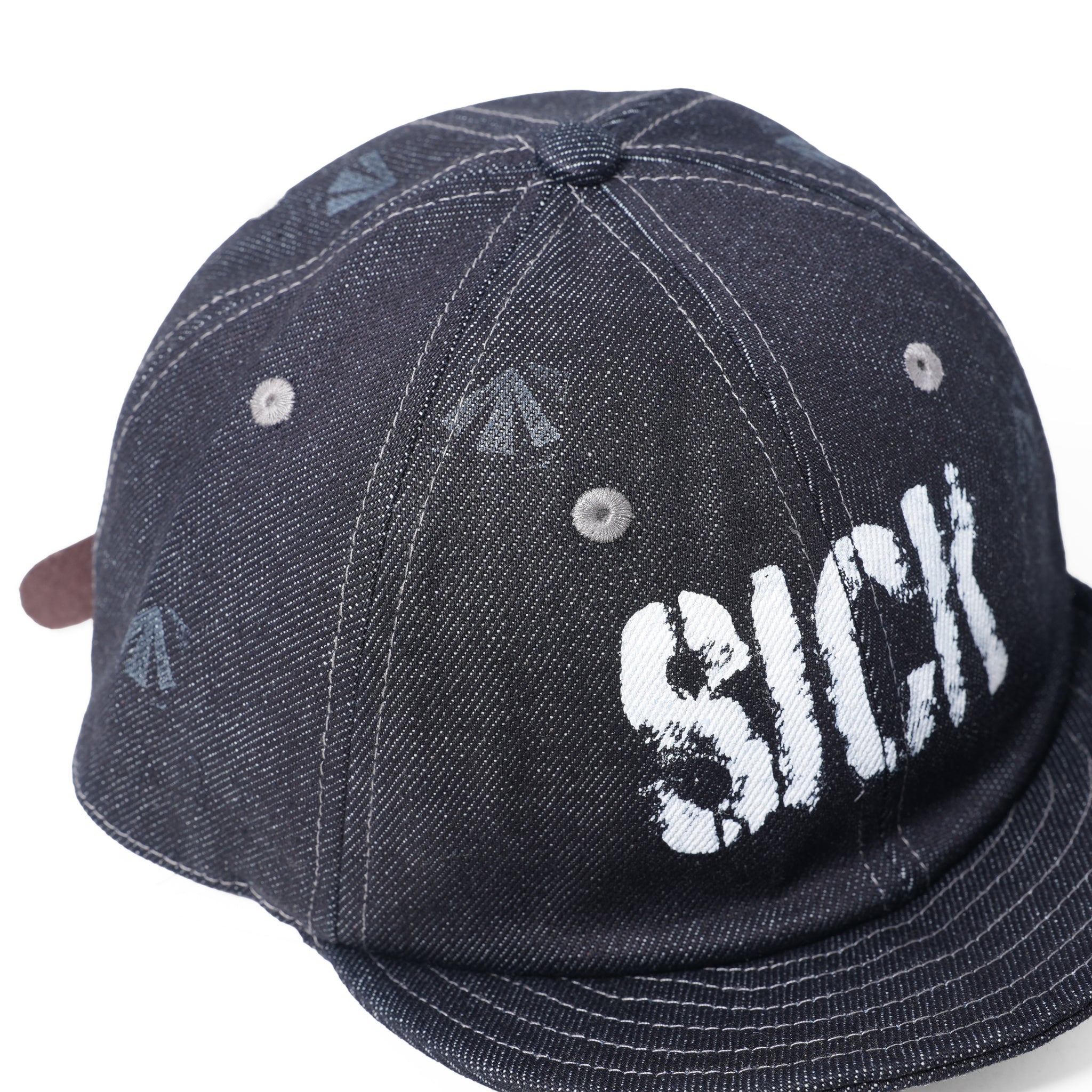 BICYCLE CAP – Beige / Indigo | ORIGINAL JOHN