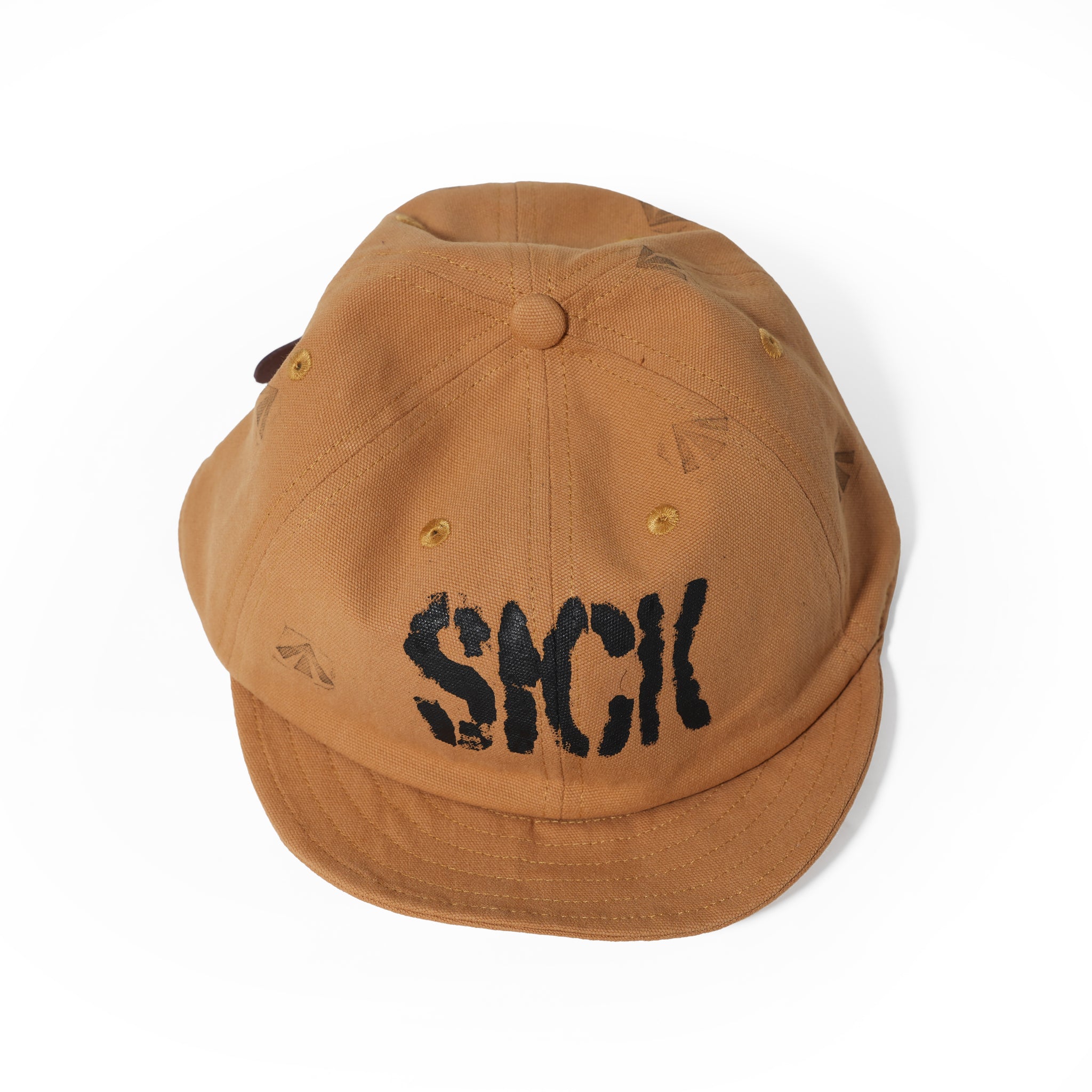 BICYCLE CAP – Beige / Indigo | ORIGINAL JOHN