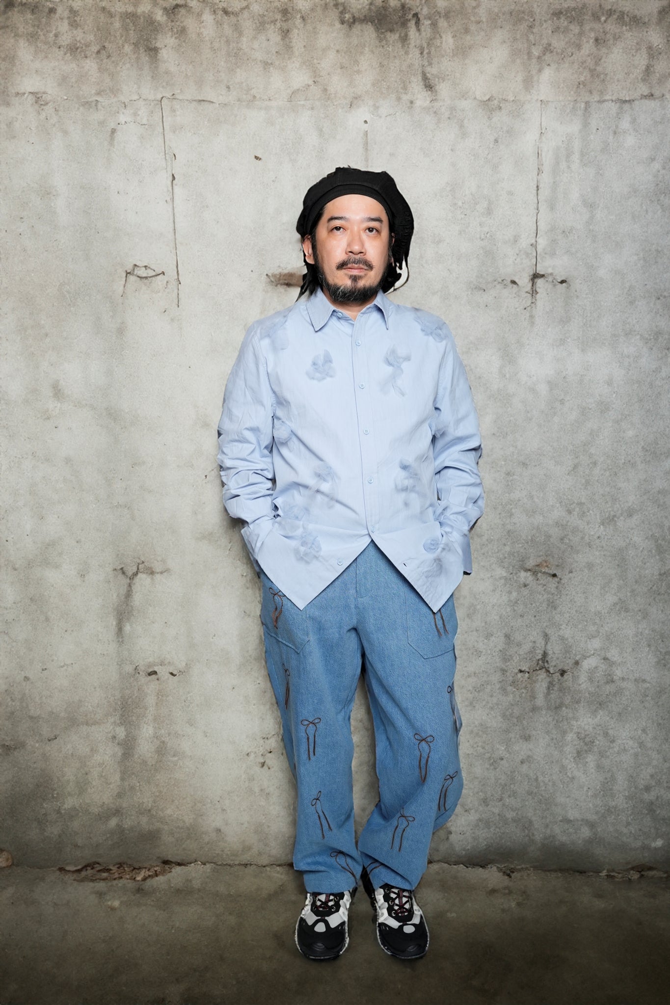 29SM05TRM047BLE | Honeycomb Denim Trousers | 【SISTER JANE_シスタージェーン】【MEN'S】