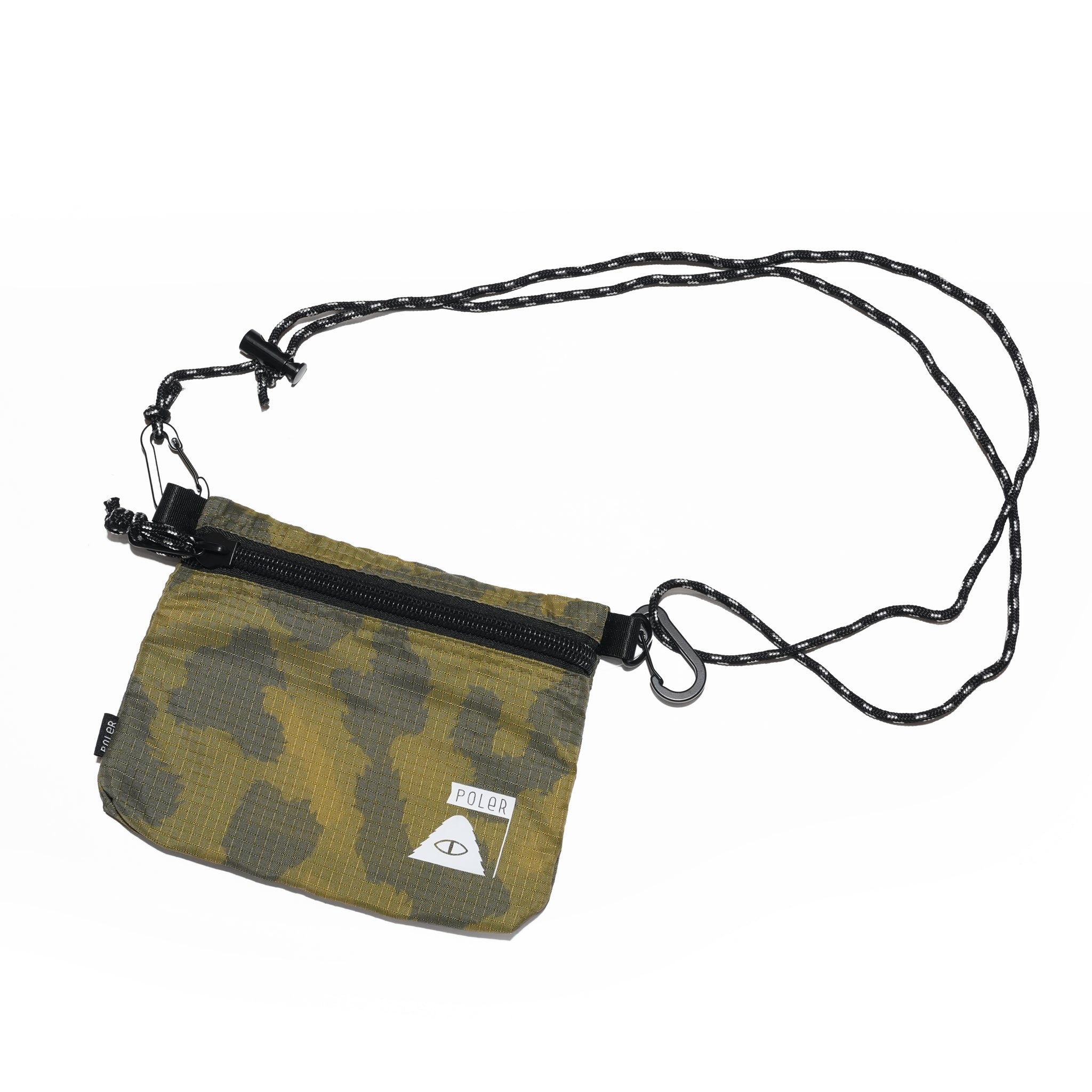 PL STUFFABLE POUCH FURRY – Camo / Black | POLER 【ネコポス選択可能】