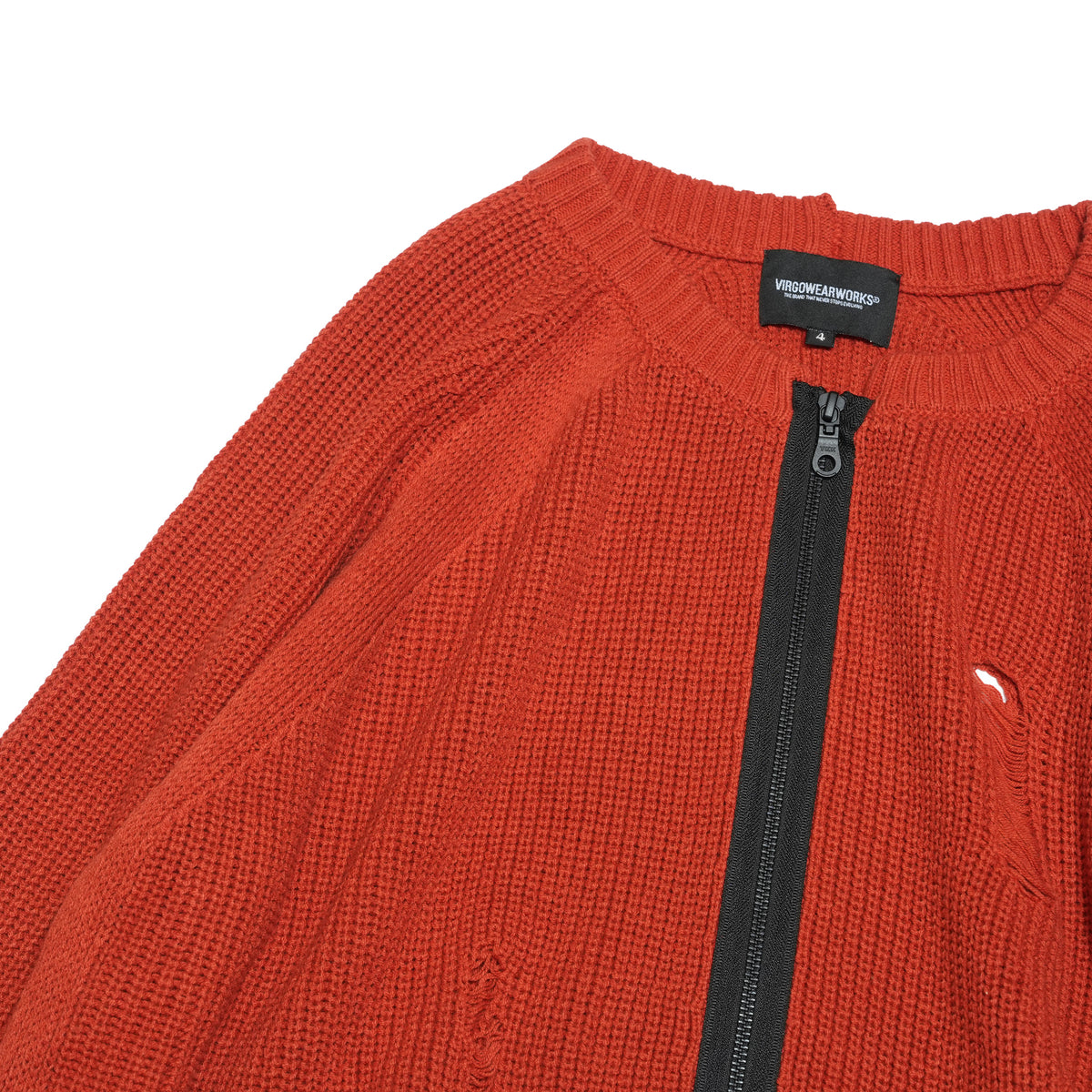 VICIOUS CARDIGAN – Orange | VIRGOwearworks