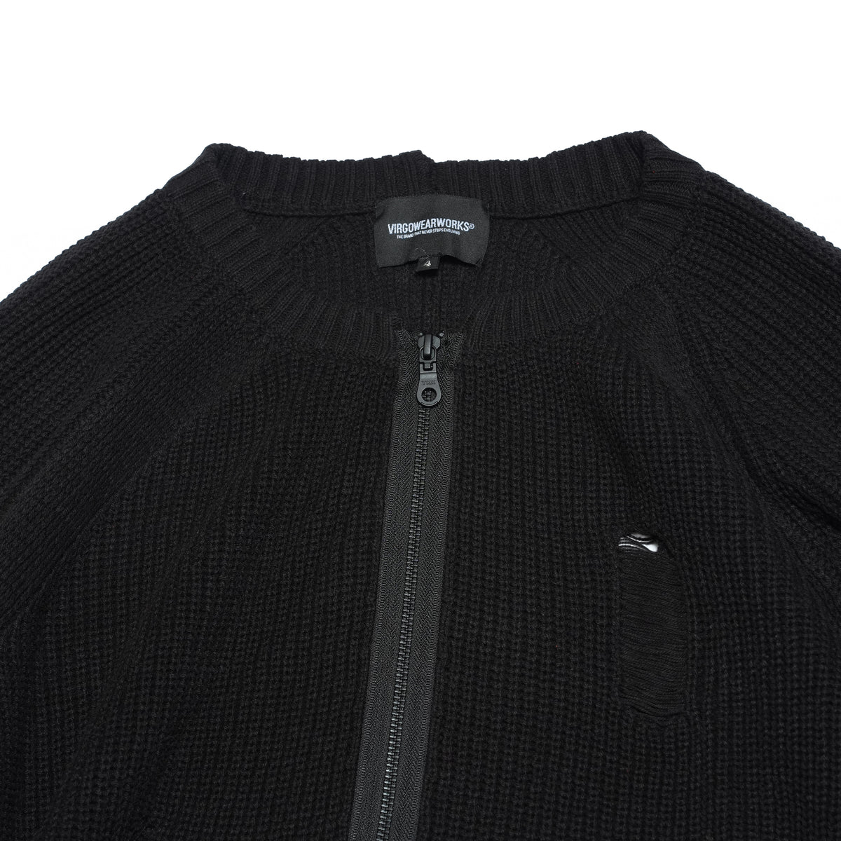 VICIOUS CARDIGAN – Black | VIRGOwearworks