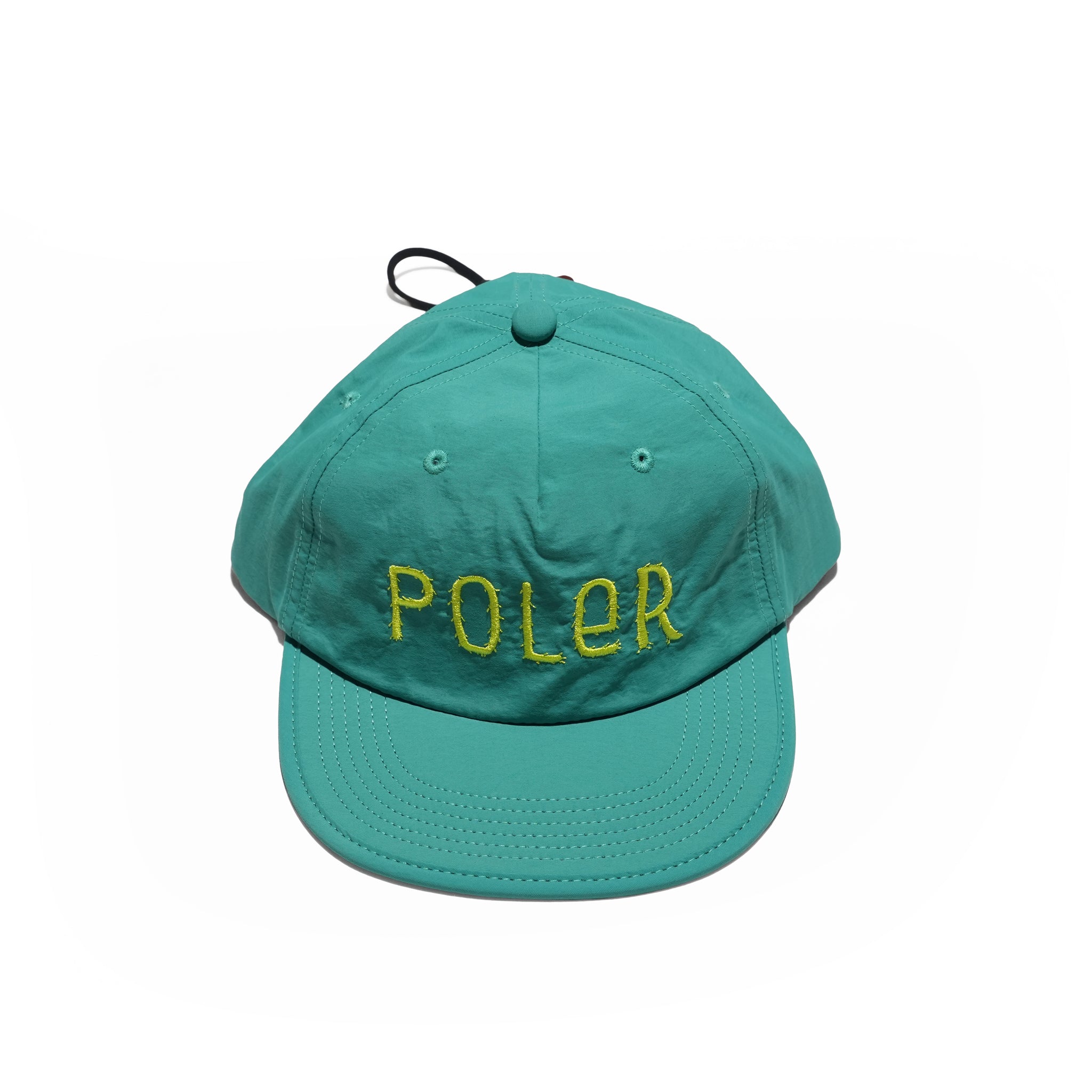 PL LONG BILL DRAW CORD FLOPPY CAP – BLUE /Green / Black | POLER
