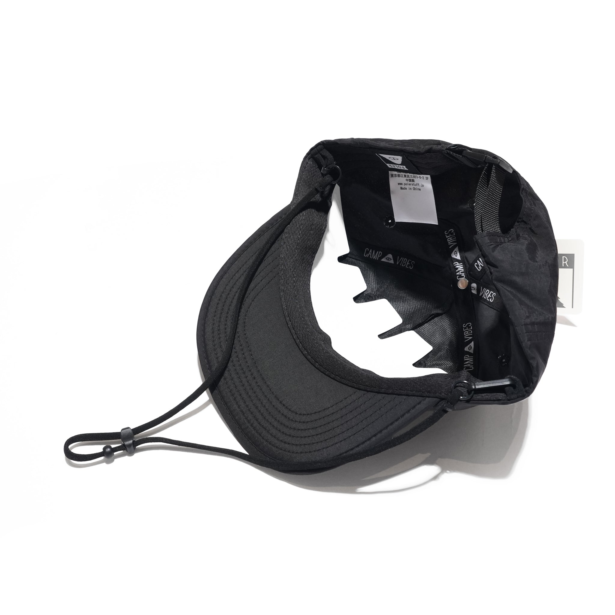 PL LONG BILL DRAW CORD FLOPPY CAP – BLUE /Green / Black | POLER