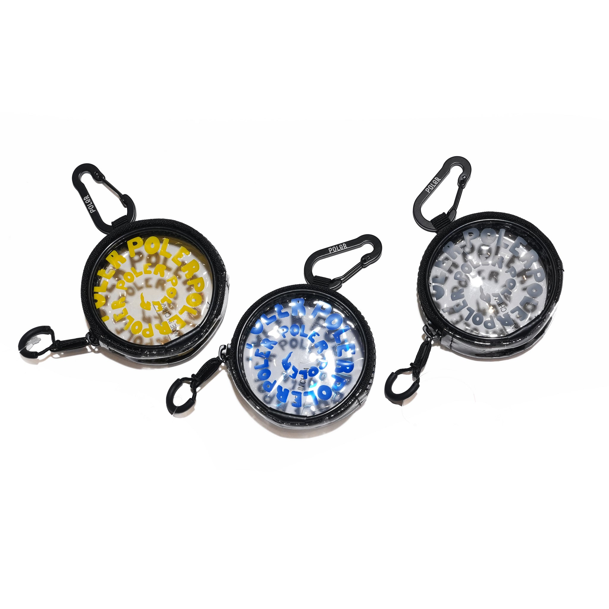 PL HIGH&DRY PVC ROUND POUCH GRAY | POLER【ネコポス選択可能】