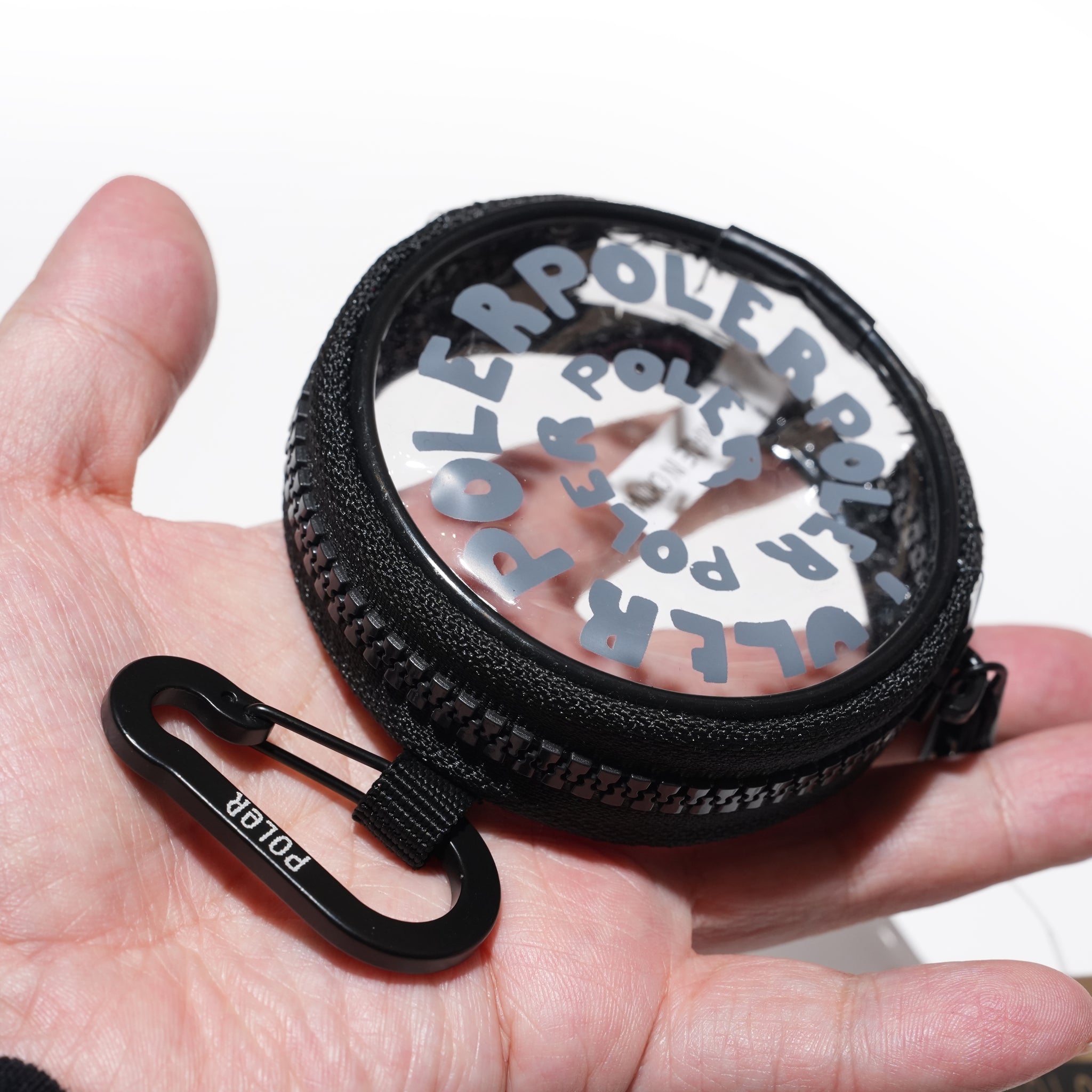 PL HIGH&DRY PVC ROUND POUCH GRAY | POLER【ネコポス選択可能】