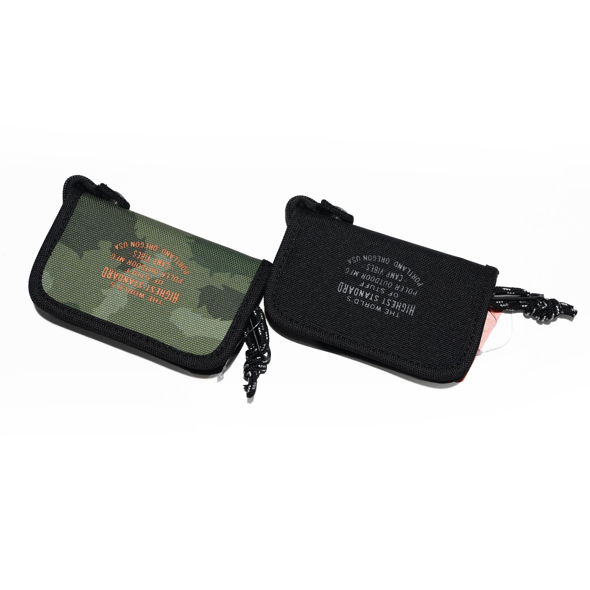 PL SNAP WALLET – FURRY CAMO / Black | POLER【ネコポス選択可能】