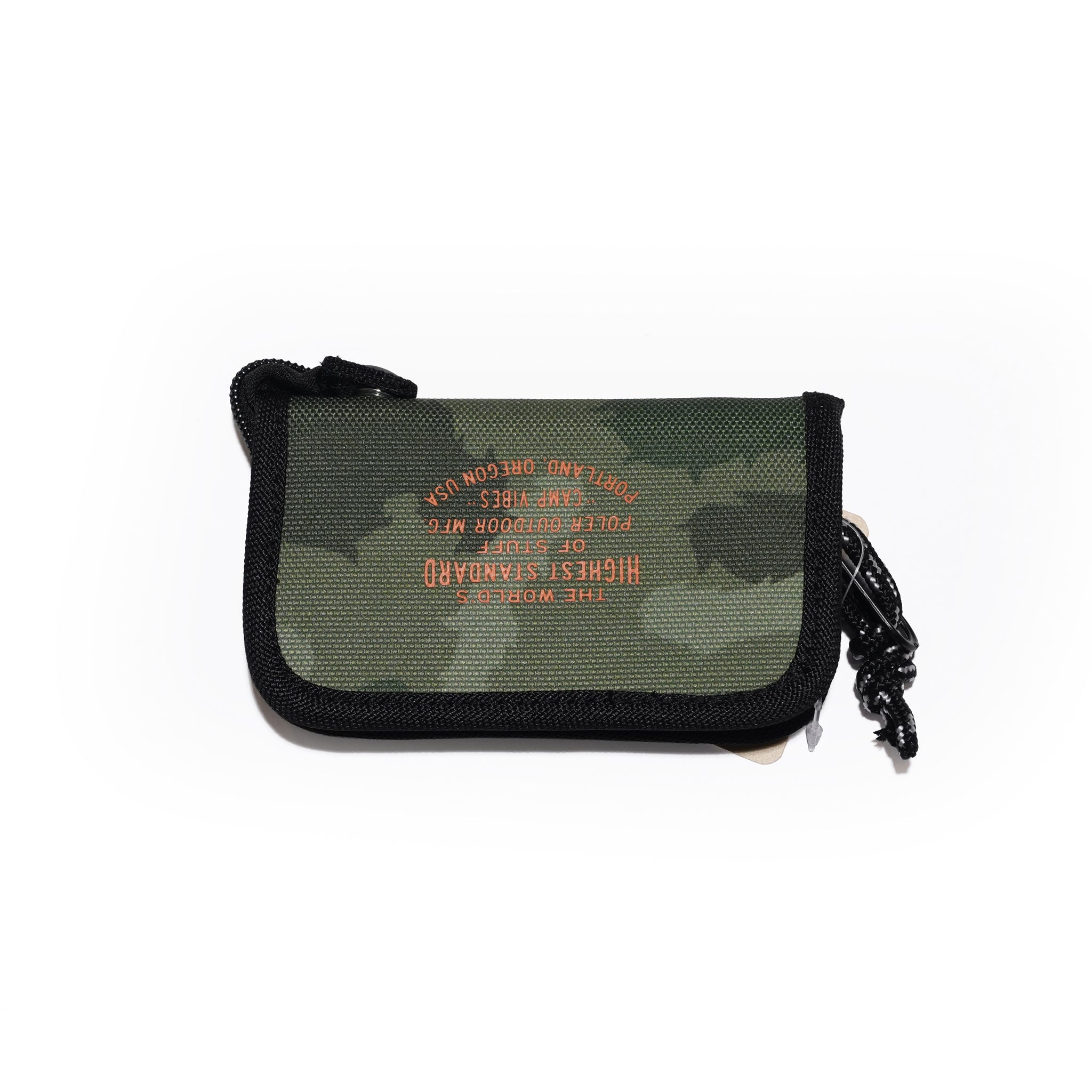 PL SNAP WALLET – FURRY CAMO / Black | POLER【ネコポス選択可能】