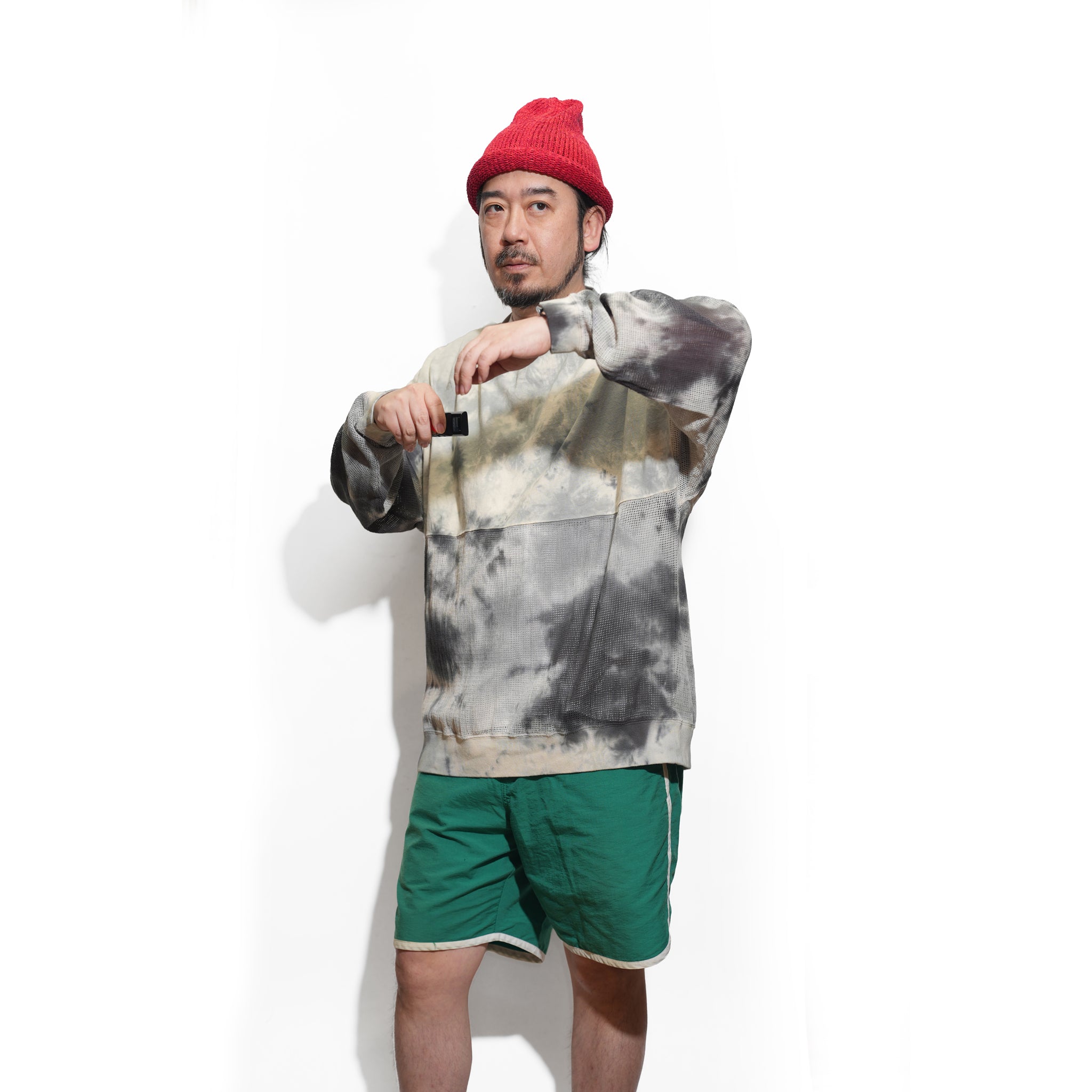 MOONLIGHT SWITCHING LS TEE – GRAY | NASNGWAM