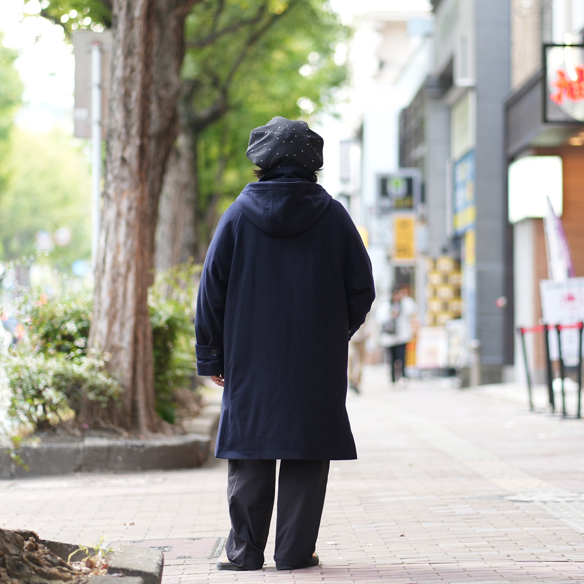 FEW23WJK5105 | DUFFLE DOWN COAT | Color:Navy【MIFFEW_ミフュー】